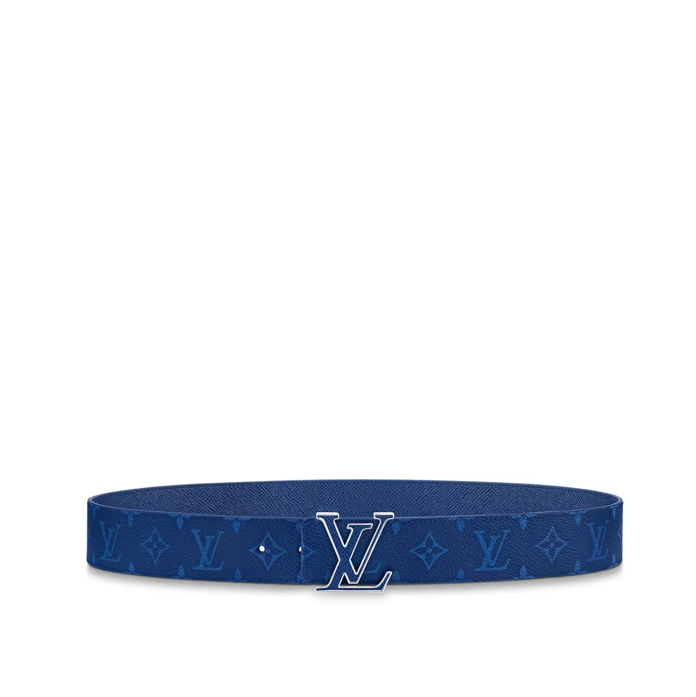 Bagsaaa M0159U Blue LV Initiales 40mm Reversible Belt