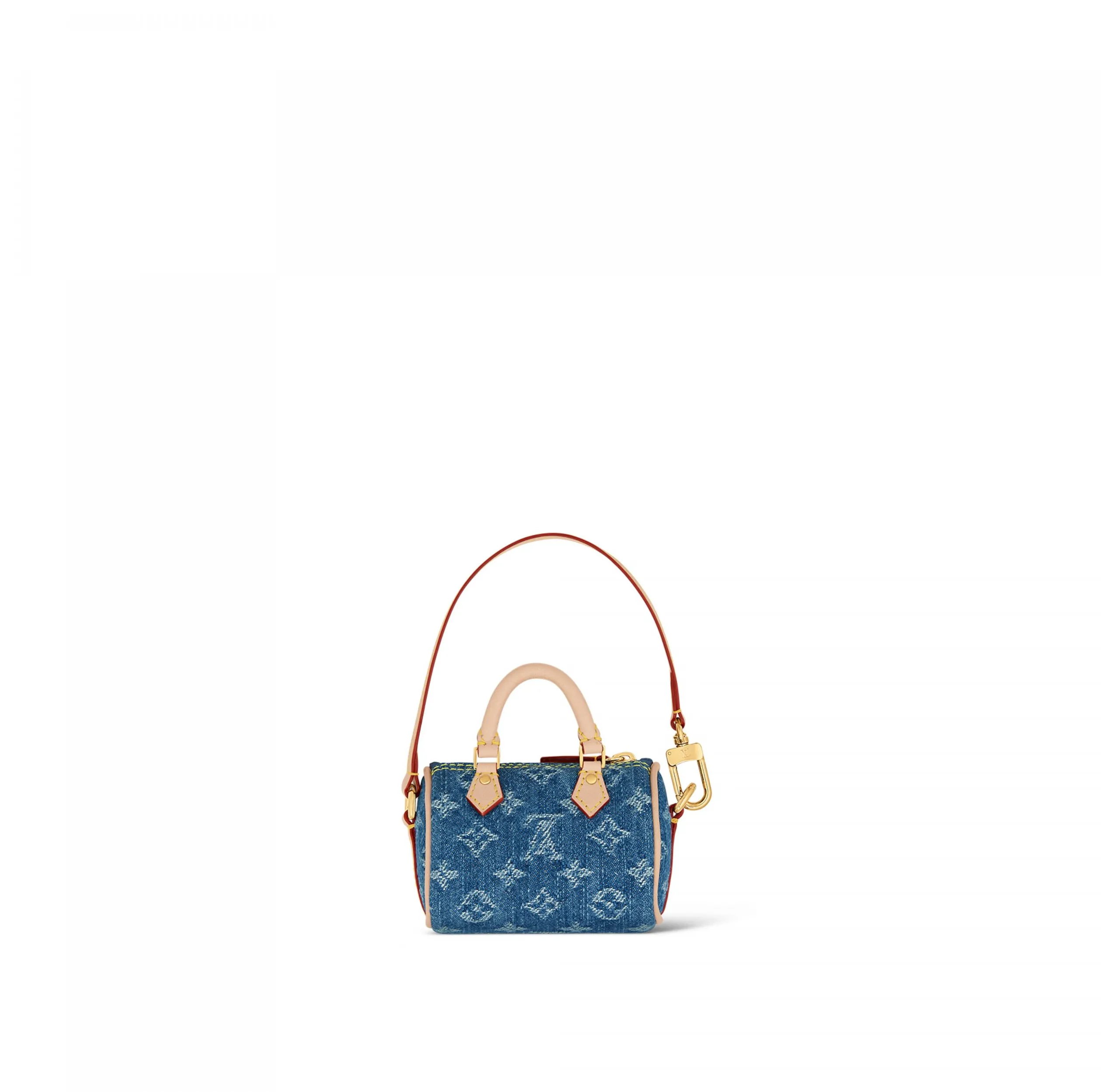 Replica ysl bags Bagsaaa M01701 Micro Speedy Bag Charm Denim Blue
