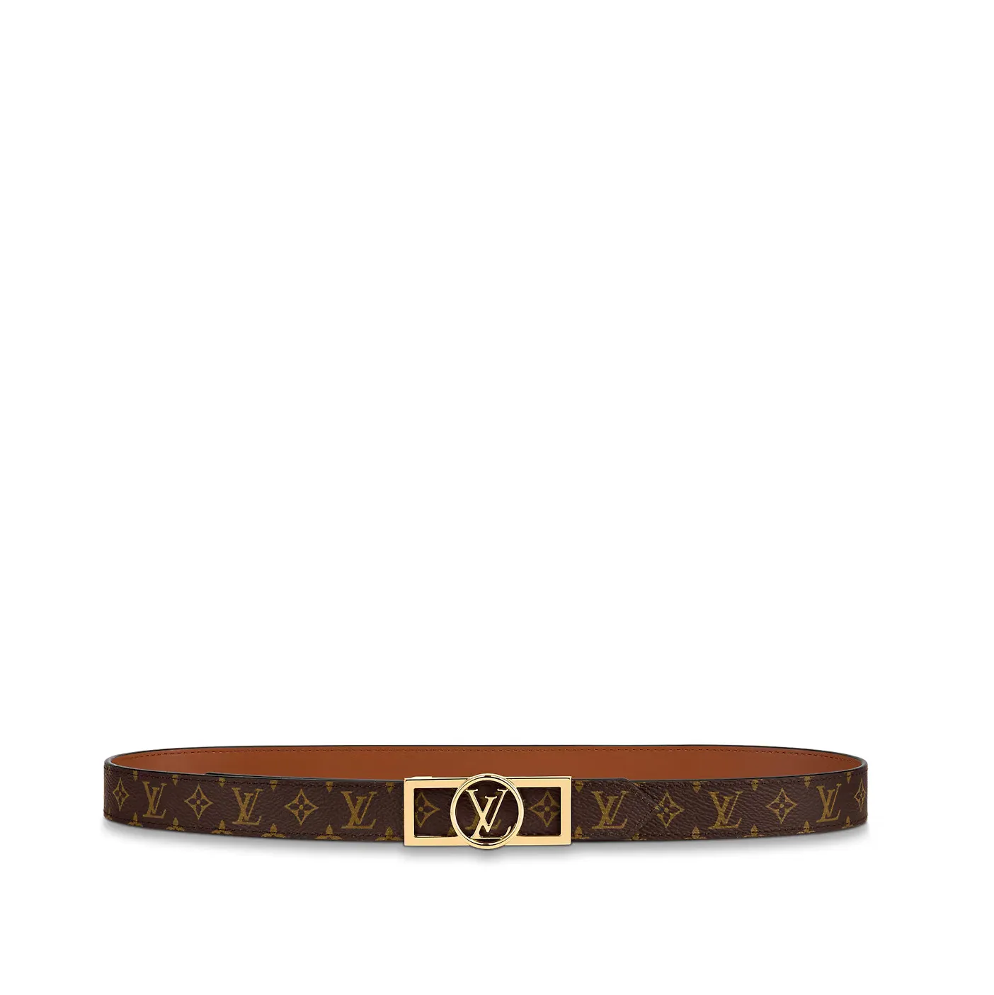 Bagsaaa M0196Y Monogram Dauphine 25mm Reversible Belt