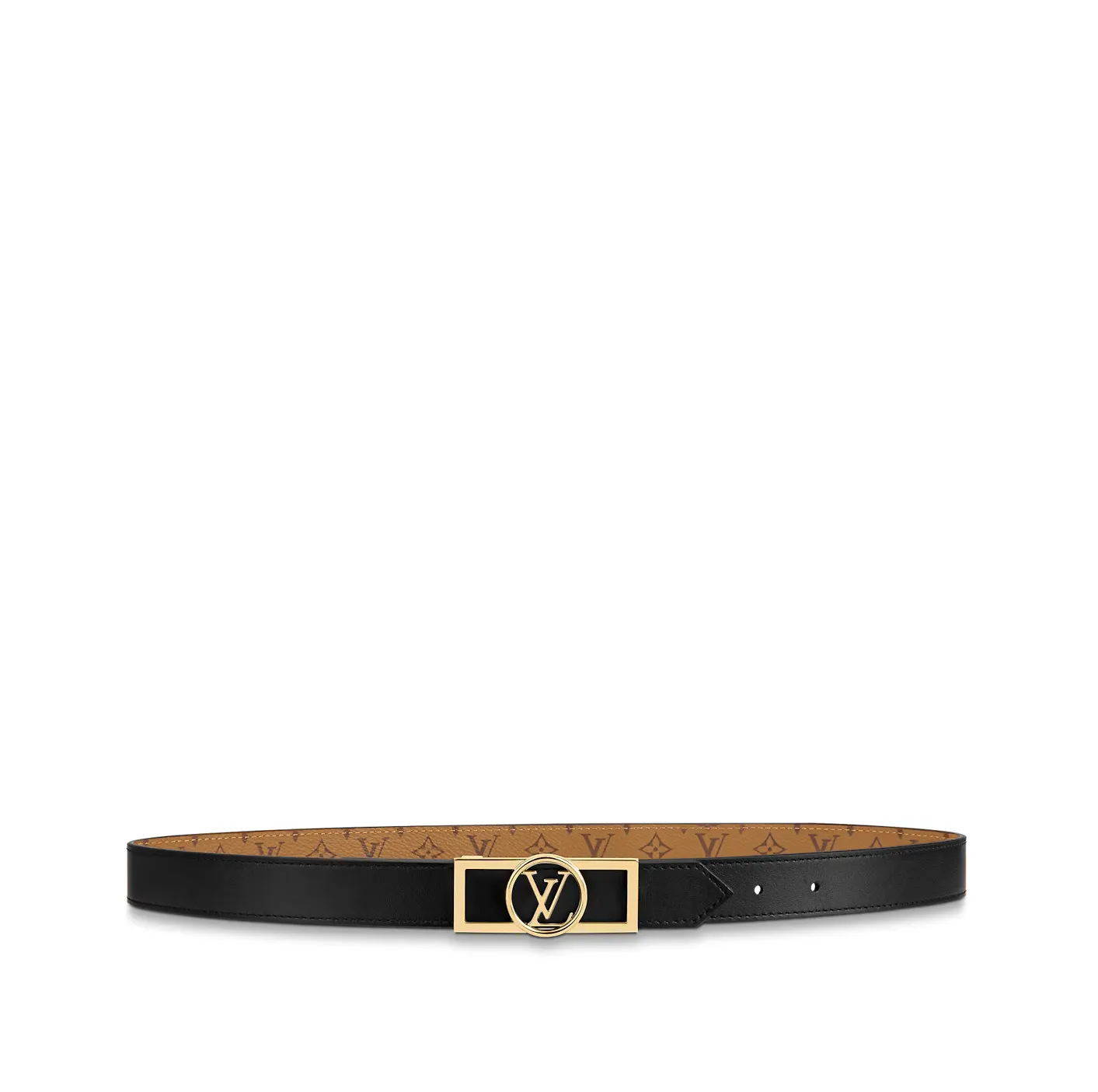 Outlet marketplace Bagsaaa M0203U Autres Toiles Monogram Dauphine 25mm Reversible Belt