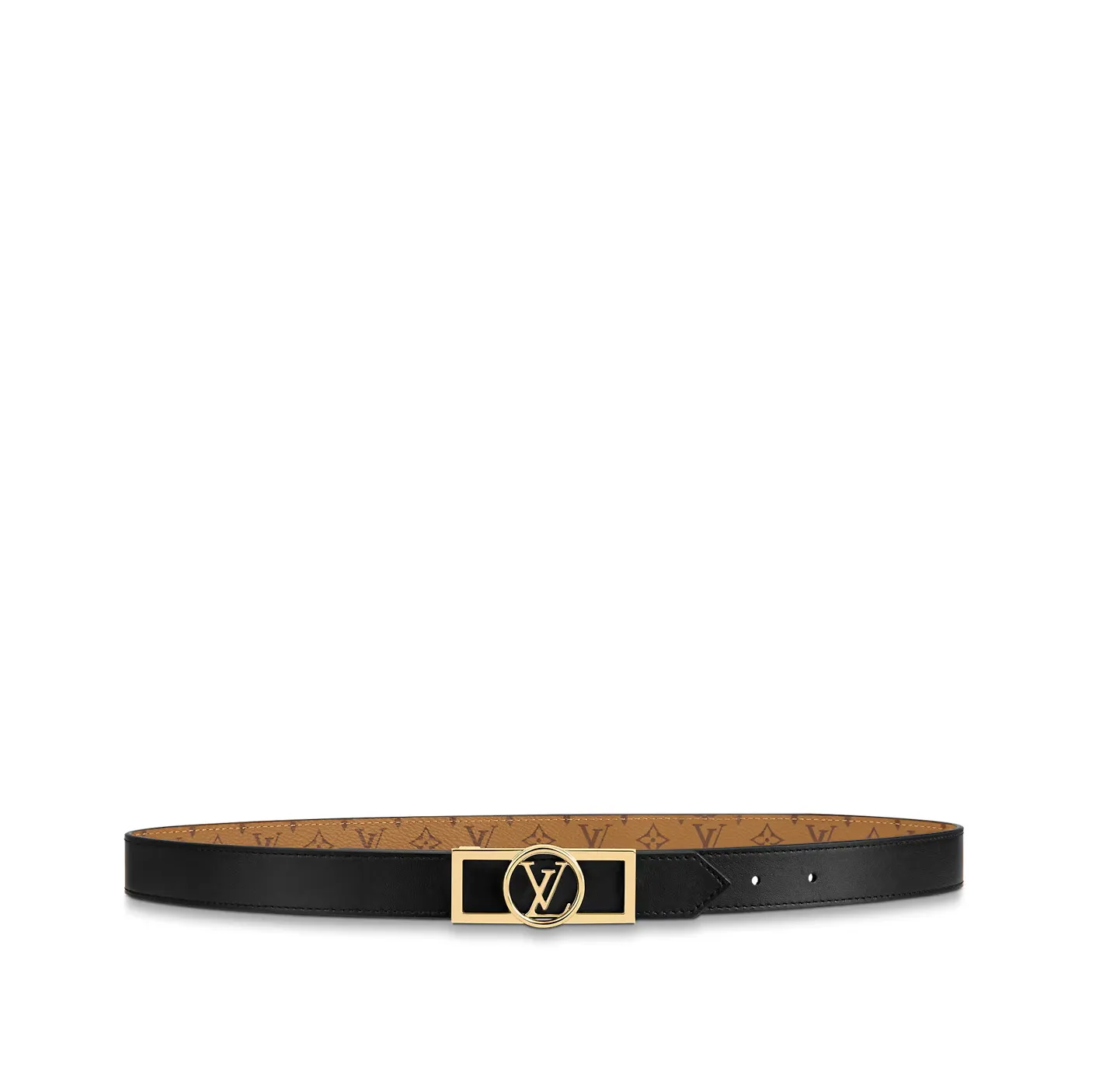 Outlet marketplace Bagsaaa M0203U Autres Toiles Monogram Dauphine 25mm Reversible Belt