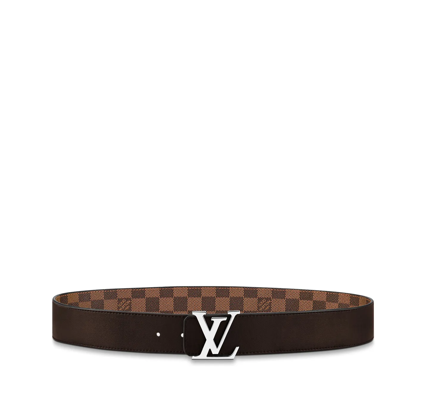 Best replica Bagsaaa M0212U Brown LV Initiales 40mm Reversible Belt