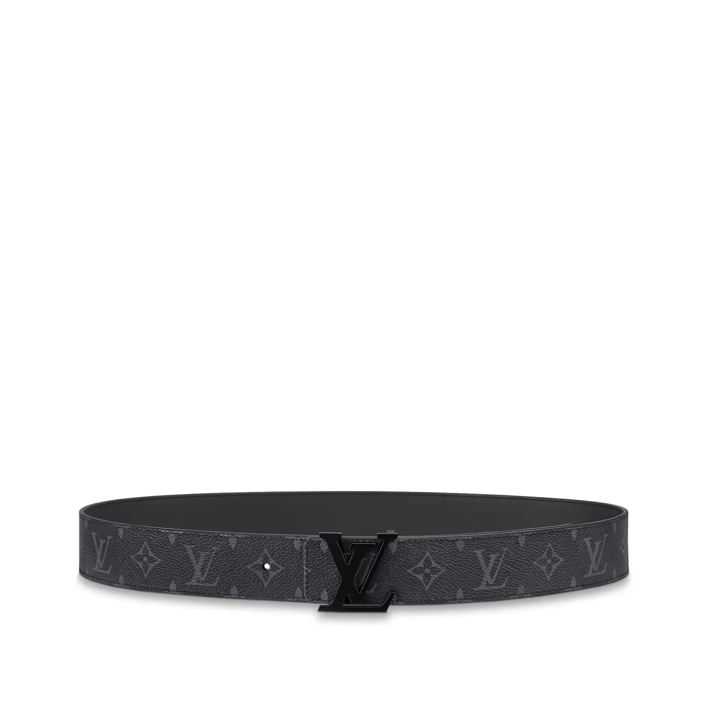 Bagsaaa M0449U LV Initiales 40mm Matte Black Belt