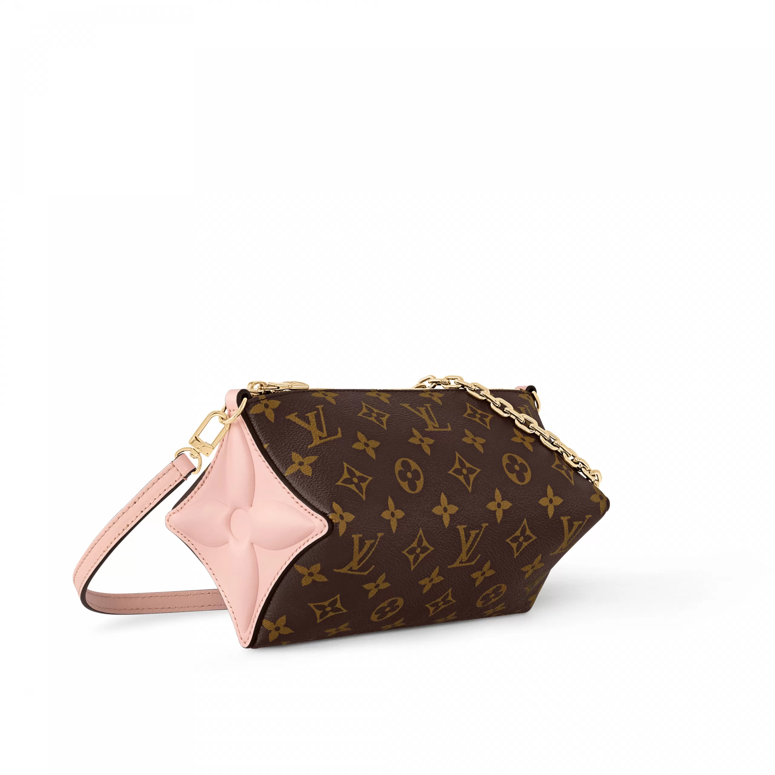 Bagsaaa M11303 Bloom Pouch Rose Jasmin Pink