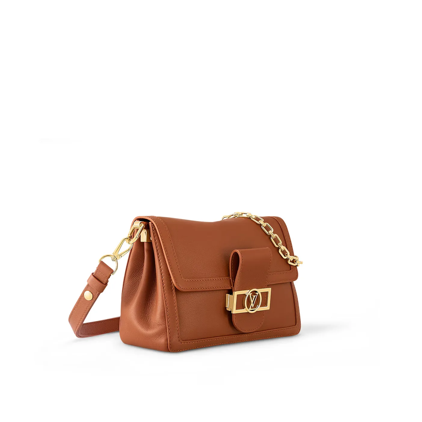 Best replica Bagsaaa M11476 Dauphine Soft MM Cognac