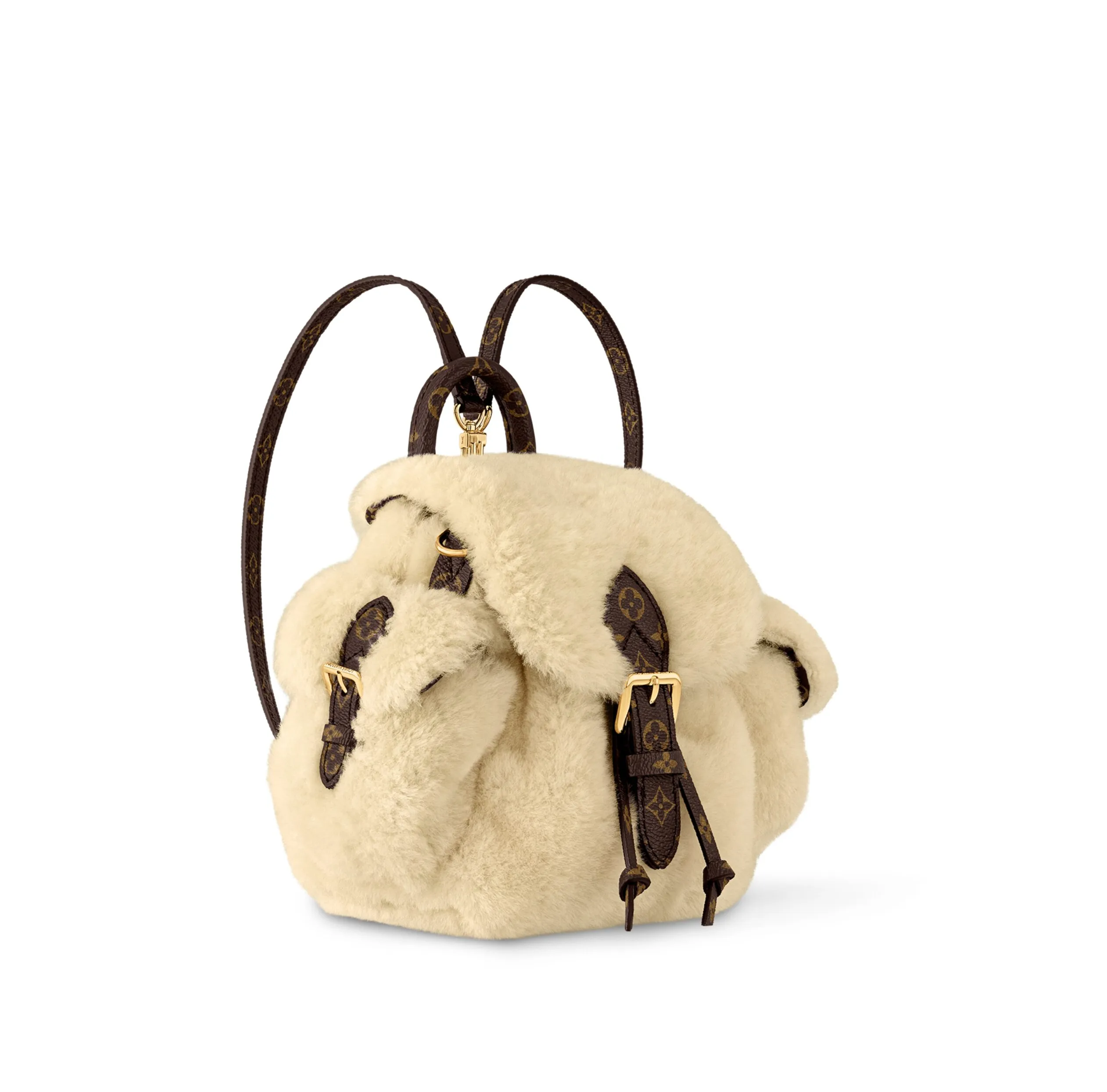 Replica shop Bagsaaa M11919 Nano Teddy Backpack Cream