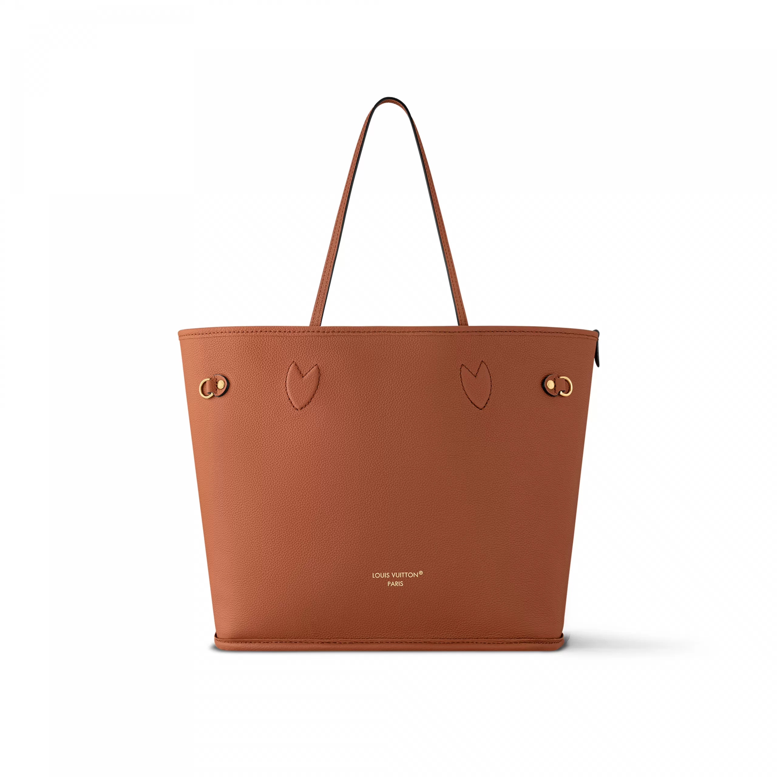 Bagsaaa M12061 Neverfull Inside Out MM Tan
