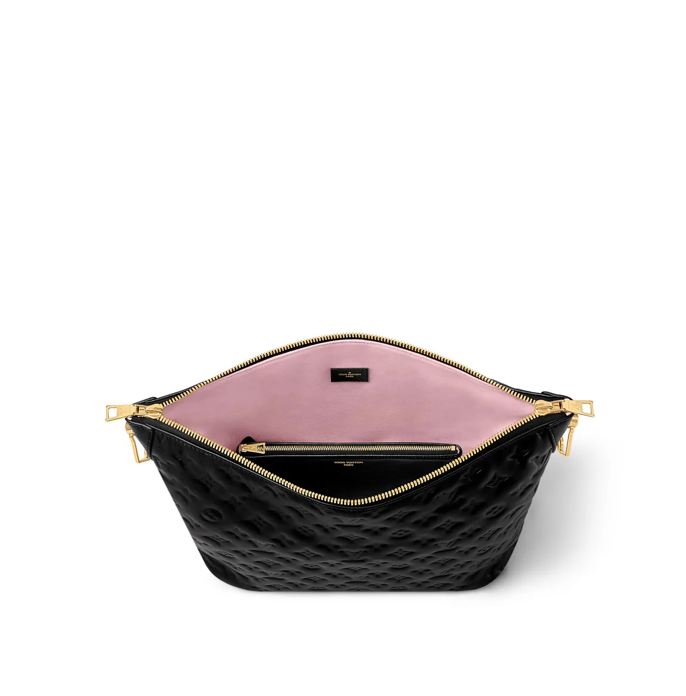 Replica ysl bags Bagsaaa M12068 Coussin Hobo MM Black