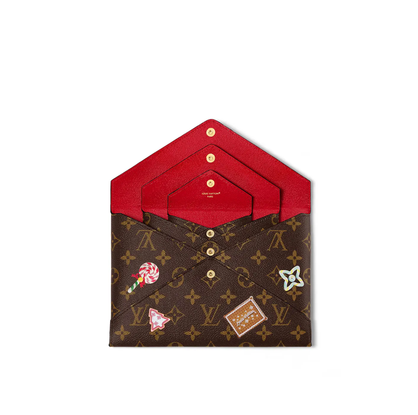 By mens Bagsaaa M12203 EARLY ACCESS Kirigami Pochette Candy Red