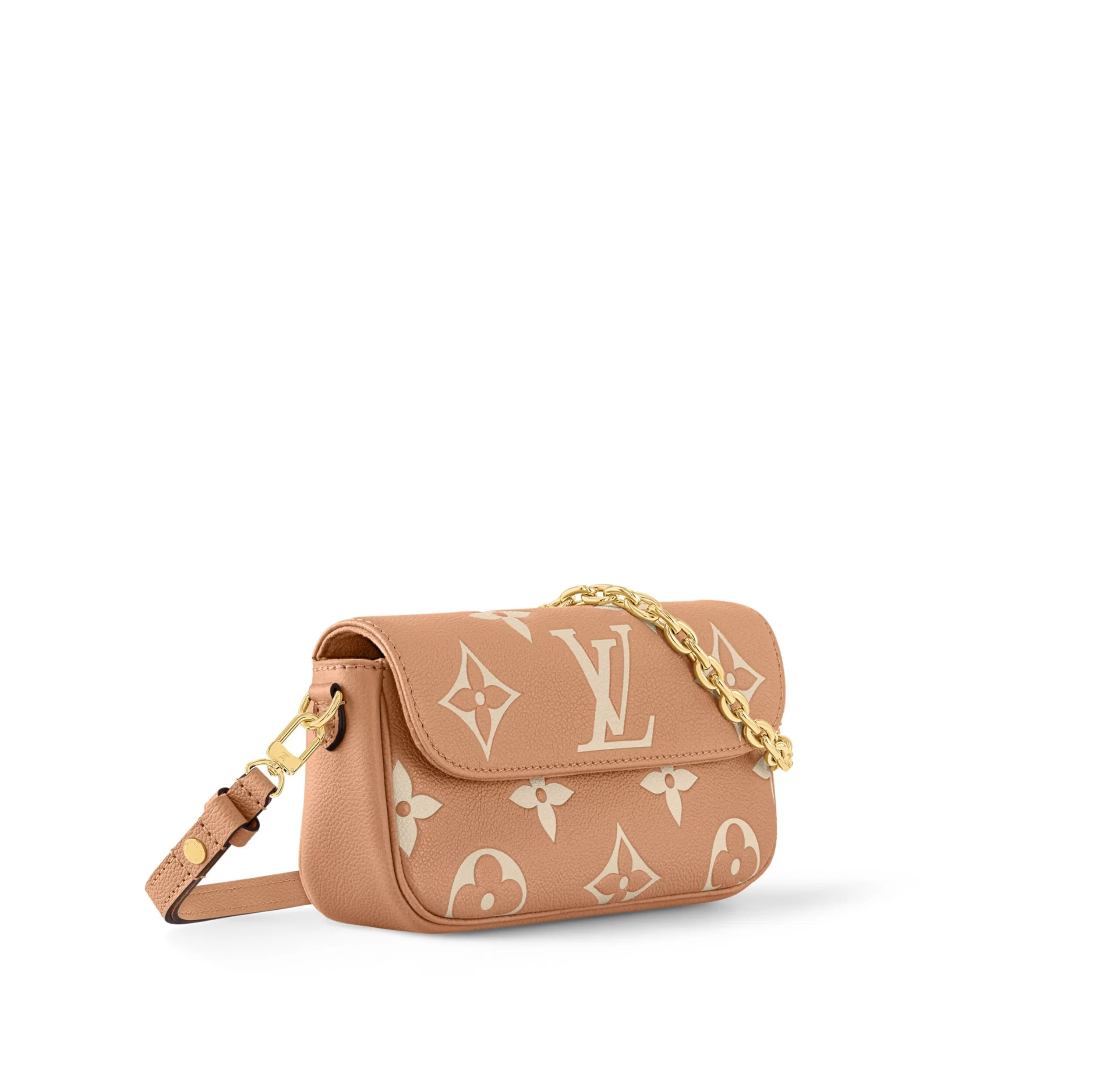 Iv belts replica Bagsaaa M12758 Wallet On Chain Ivy Arizona   Creme