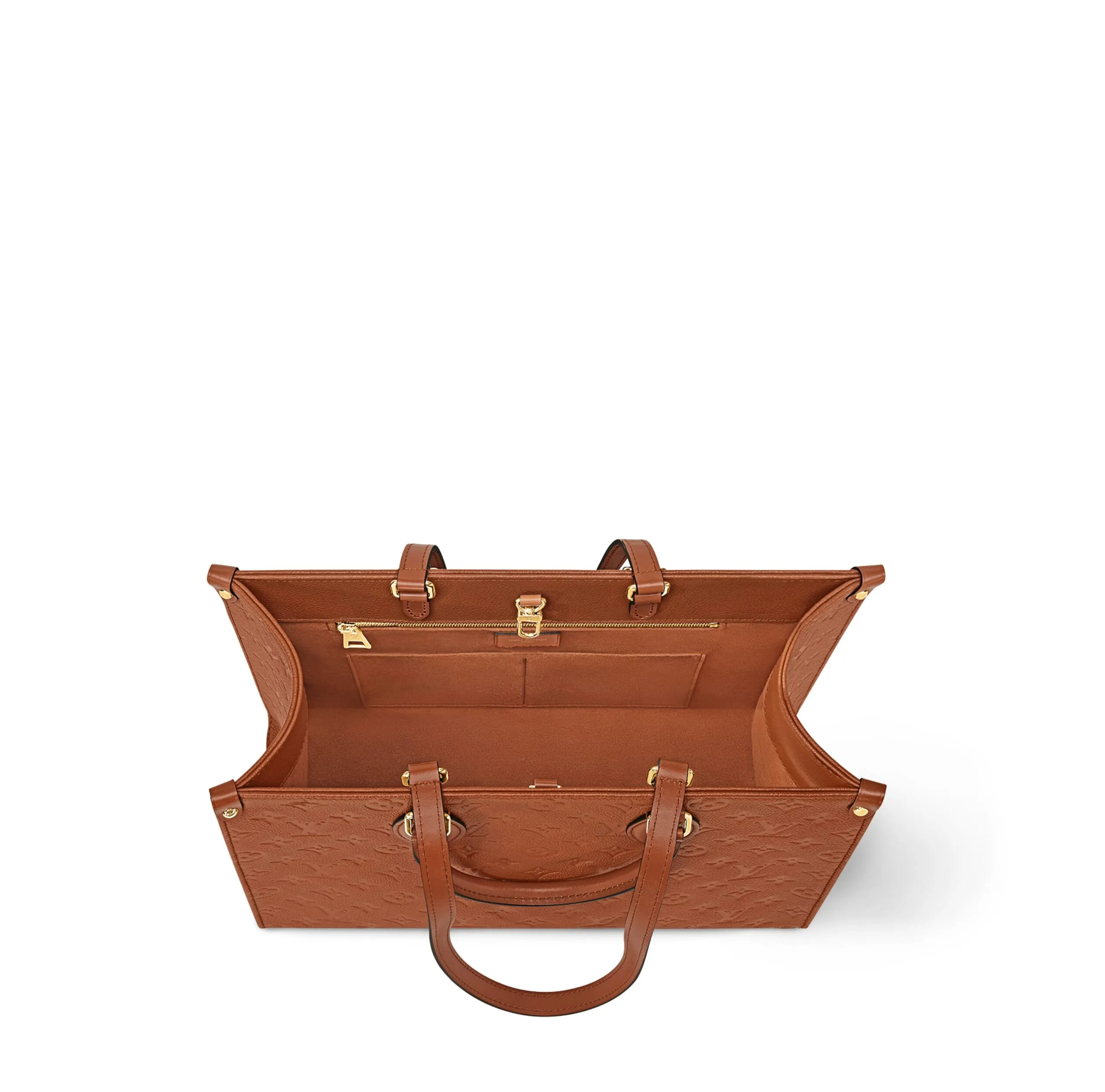 Louis vuitton locations Bagsaaa M12775 OnTheGo MM Cognac Brown