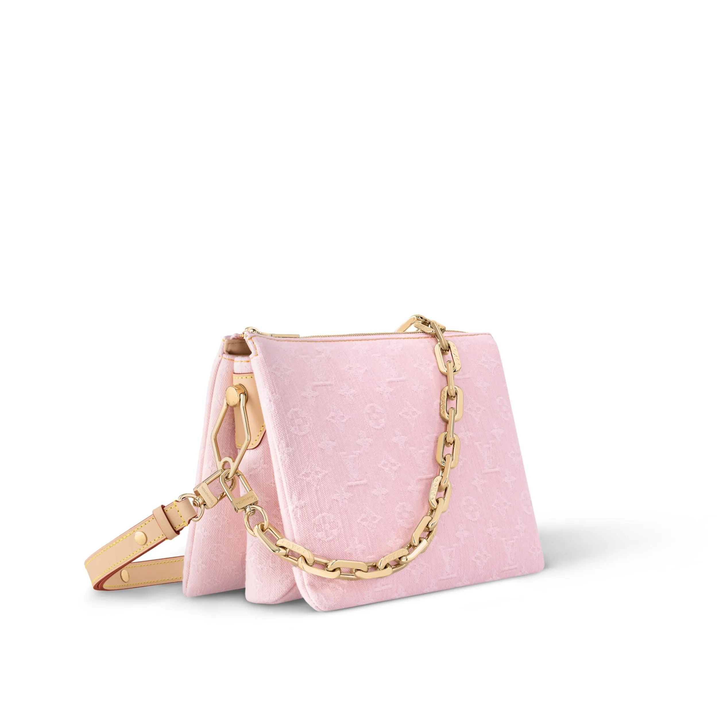Replica ysl bags Bagsaaa M13313 Coussin PM Washed Pink