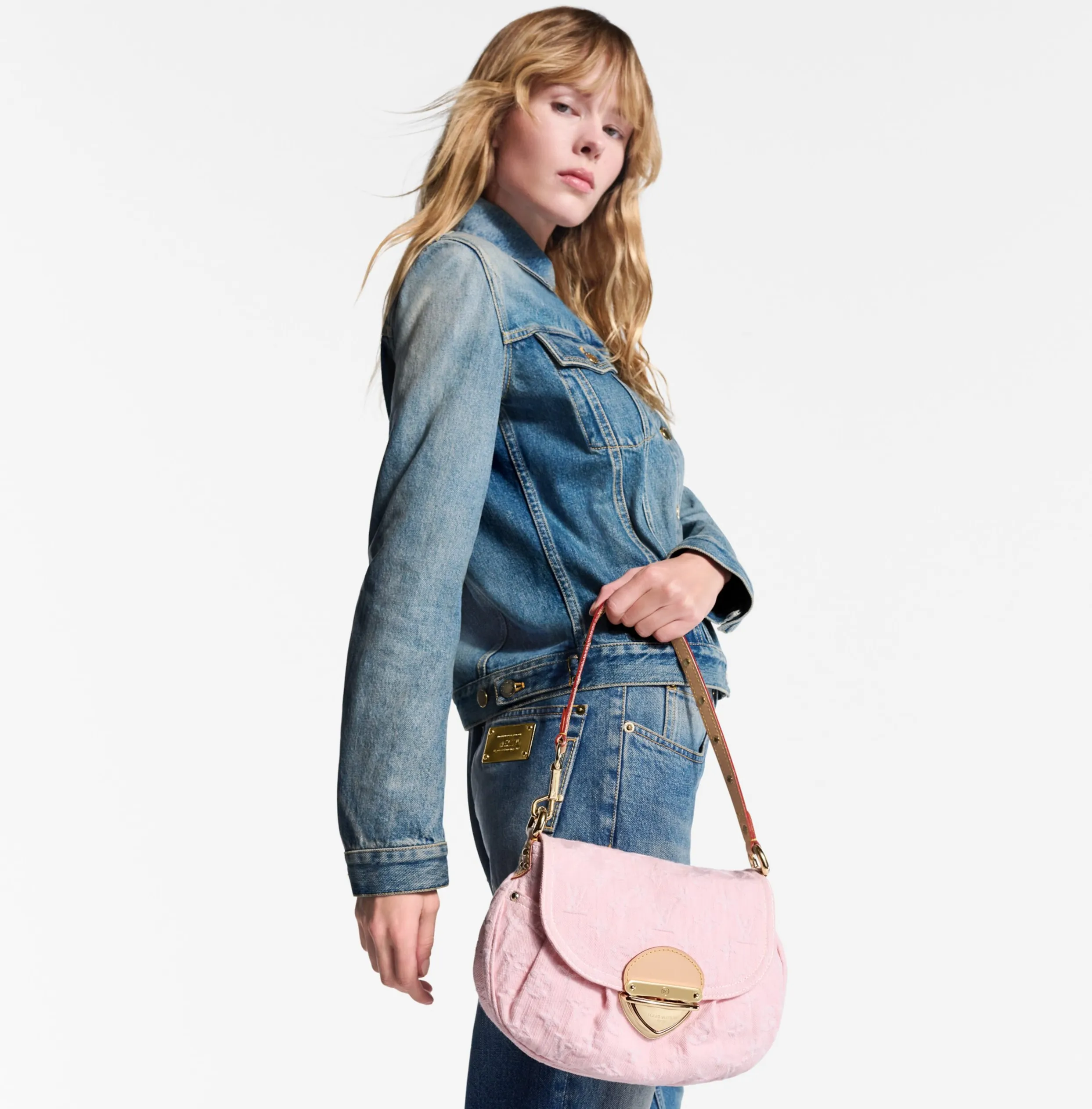 Replica bag Bagsaaa M13347 Sunset Washed Pink