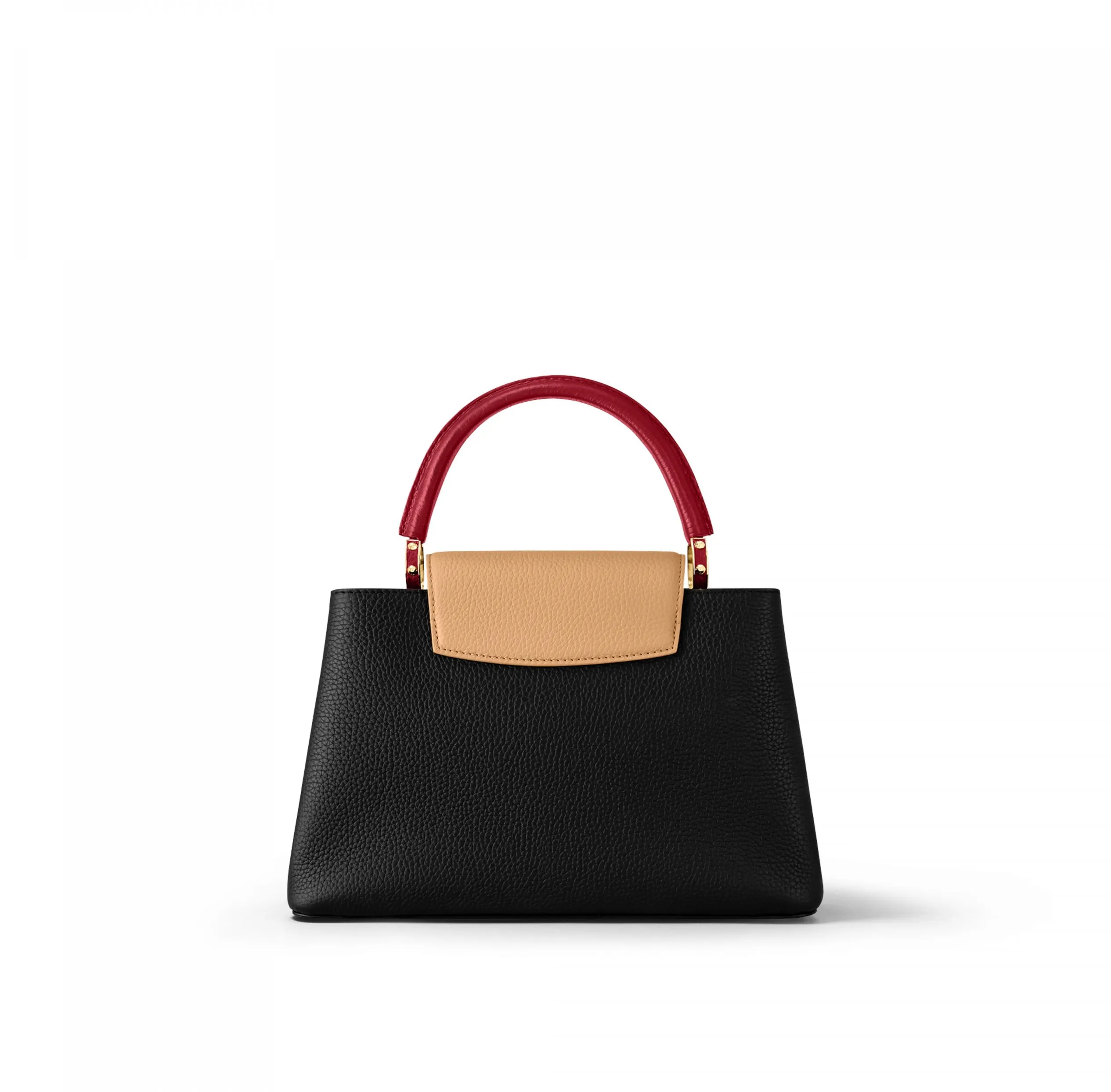 Replica valentino bags Bagsaaa M20704 Capucines MM Noir Rubis