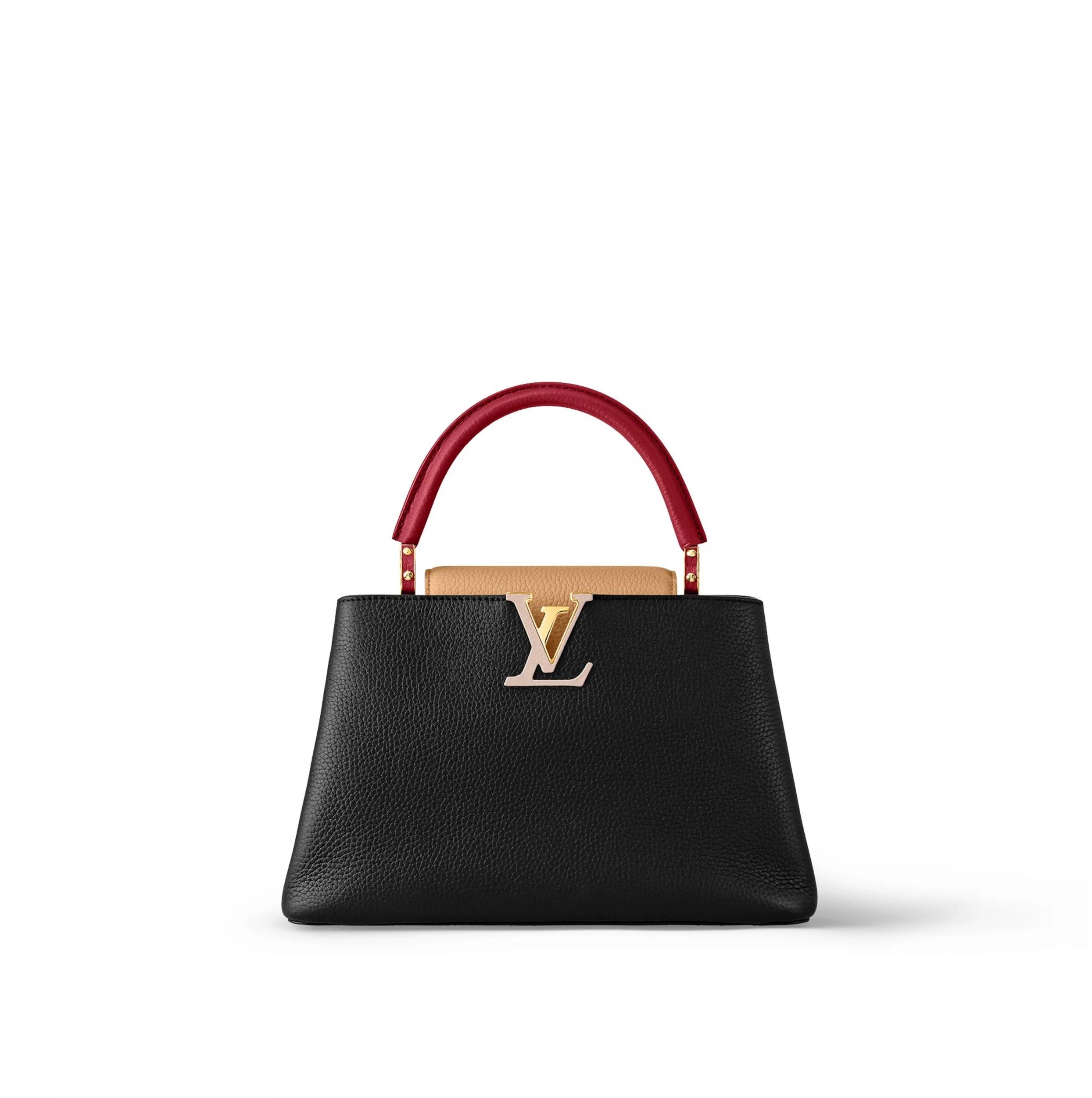 Bagsaaa M20704 Capucines MM Noir Rubis