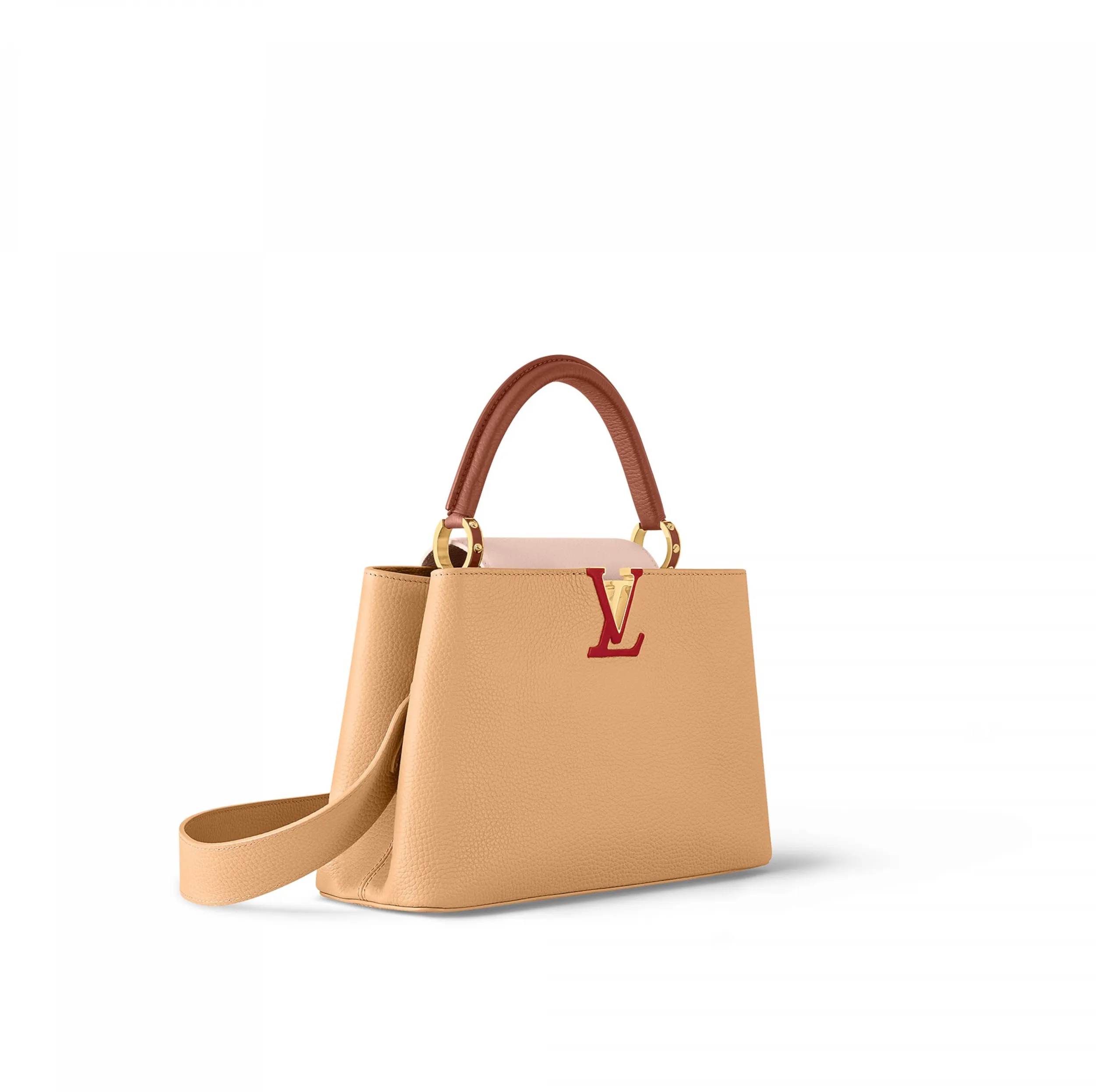 Replica goyard tote Bagsaaa M20784 Capucines MM Arizona Wood