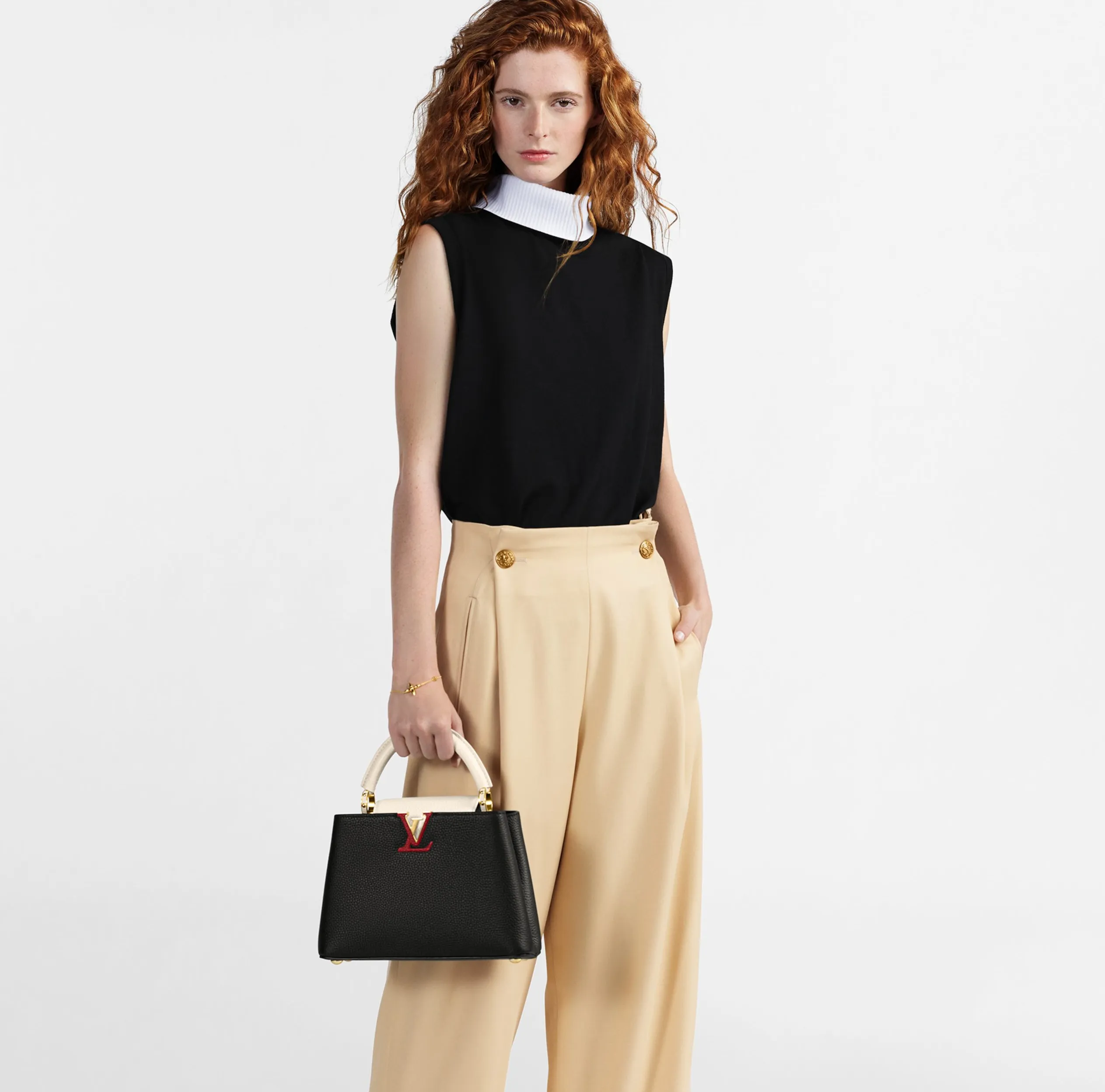 Replica rick owens shoes Bagsaaa M21043 Capucines BB Black