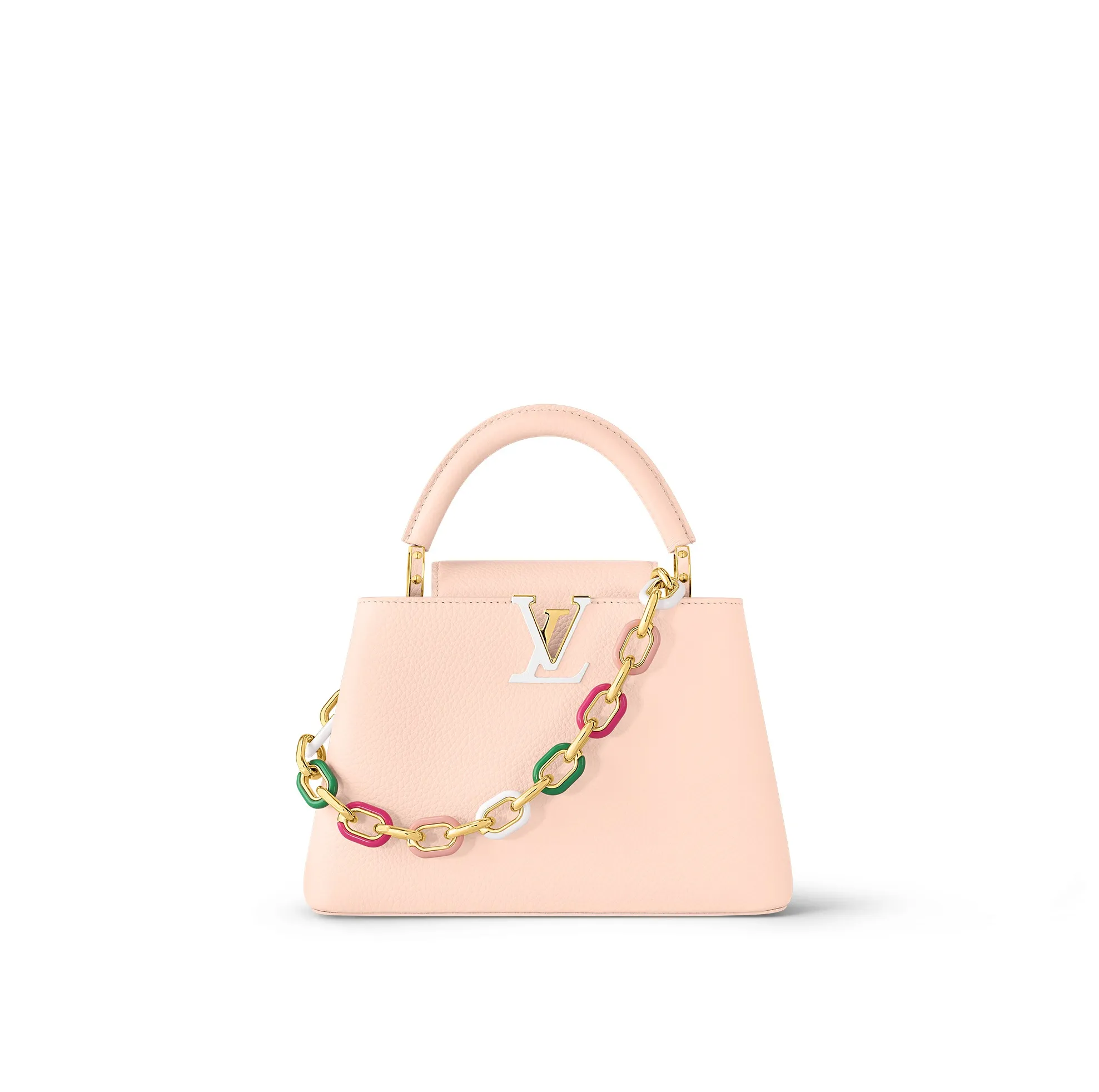 Bagsaaa M21643 Capucines BB Bag Jasmine Pink