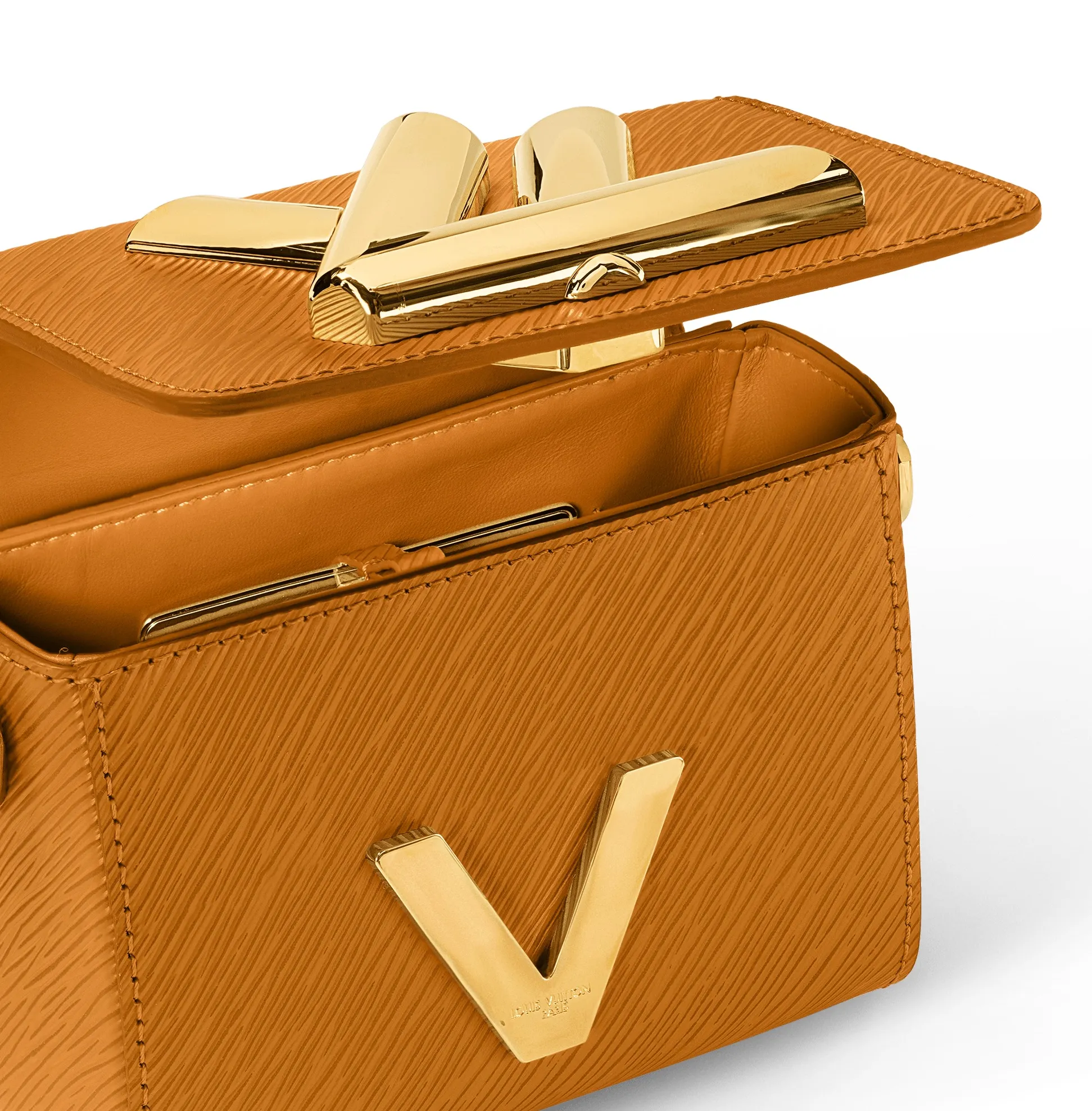 Louis vuitton locations Bagsaaa M22297 Twist Lock XL Caramel