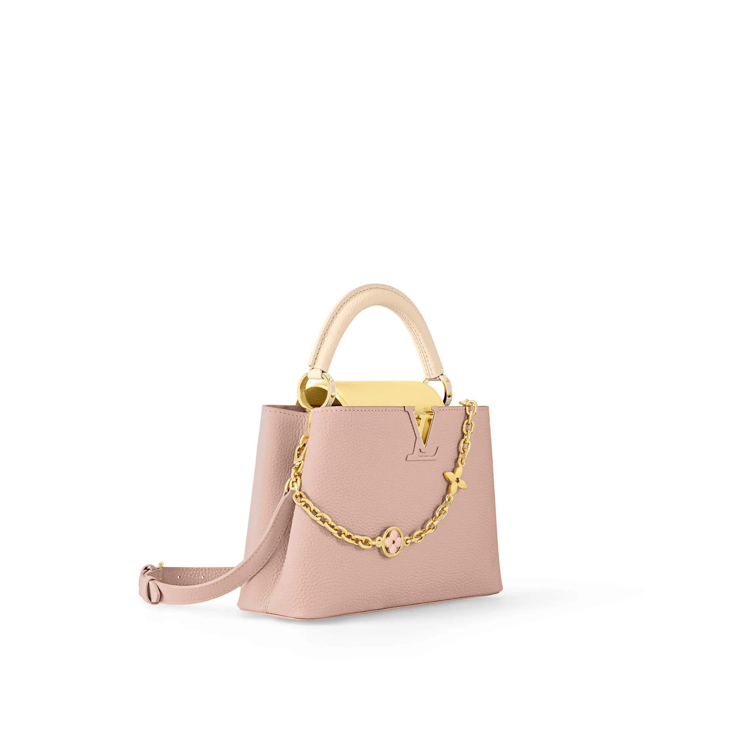 Top lv Bagsaaa M22514 Capucines BB Powdered Beige
