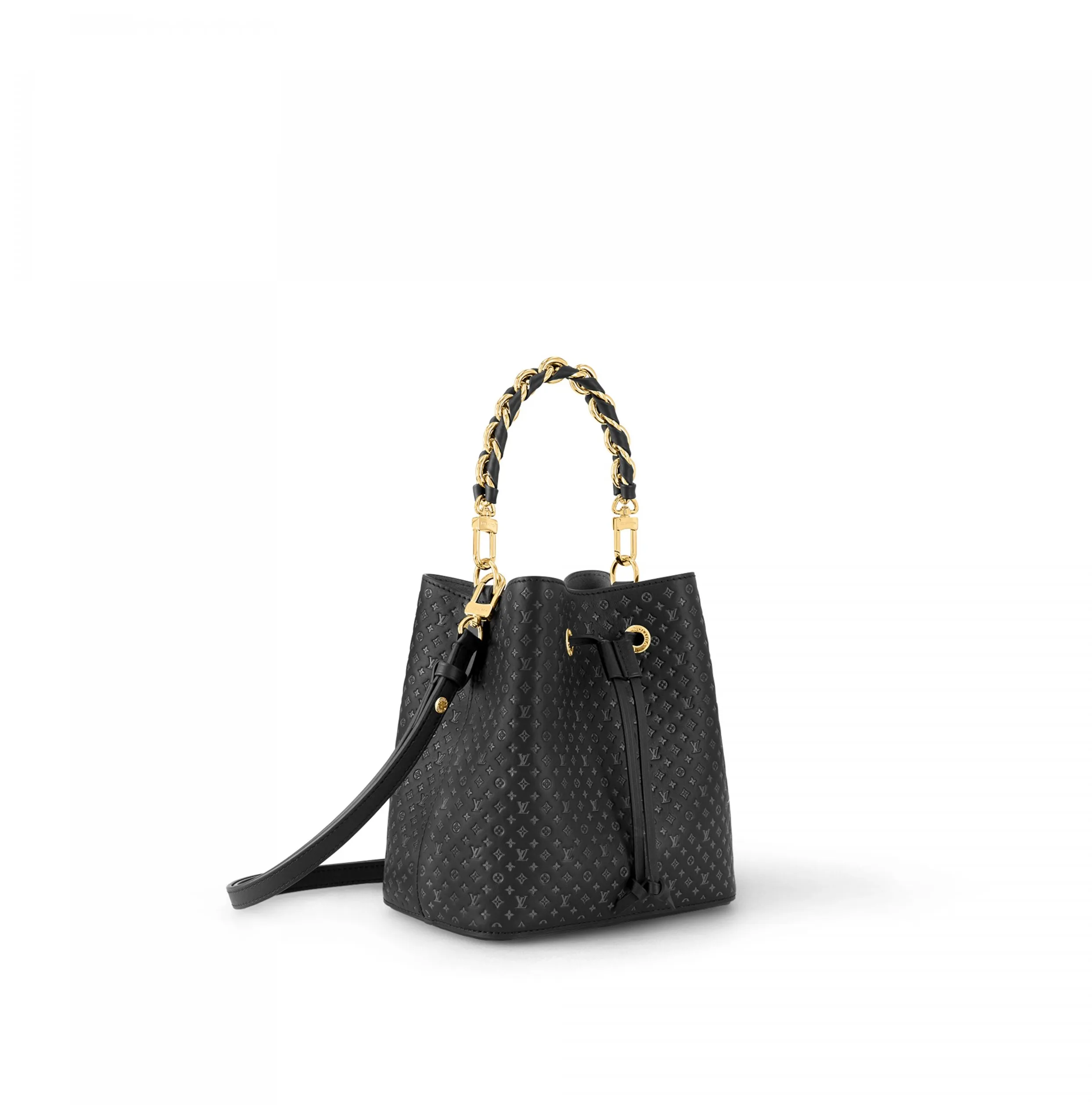 Shop for brands Bagsaaa M22598 Calfskin Black Néonoé BB
