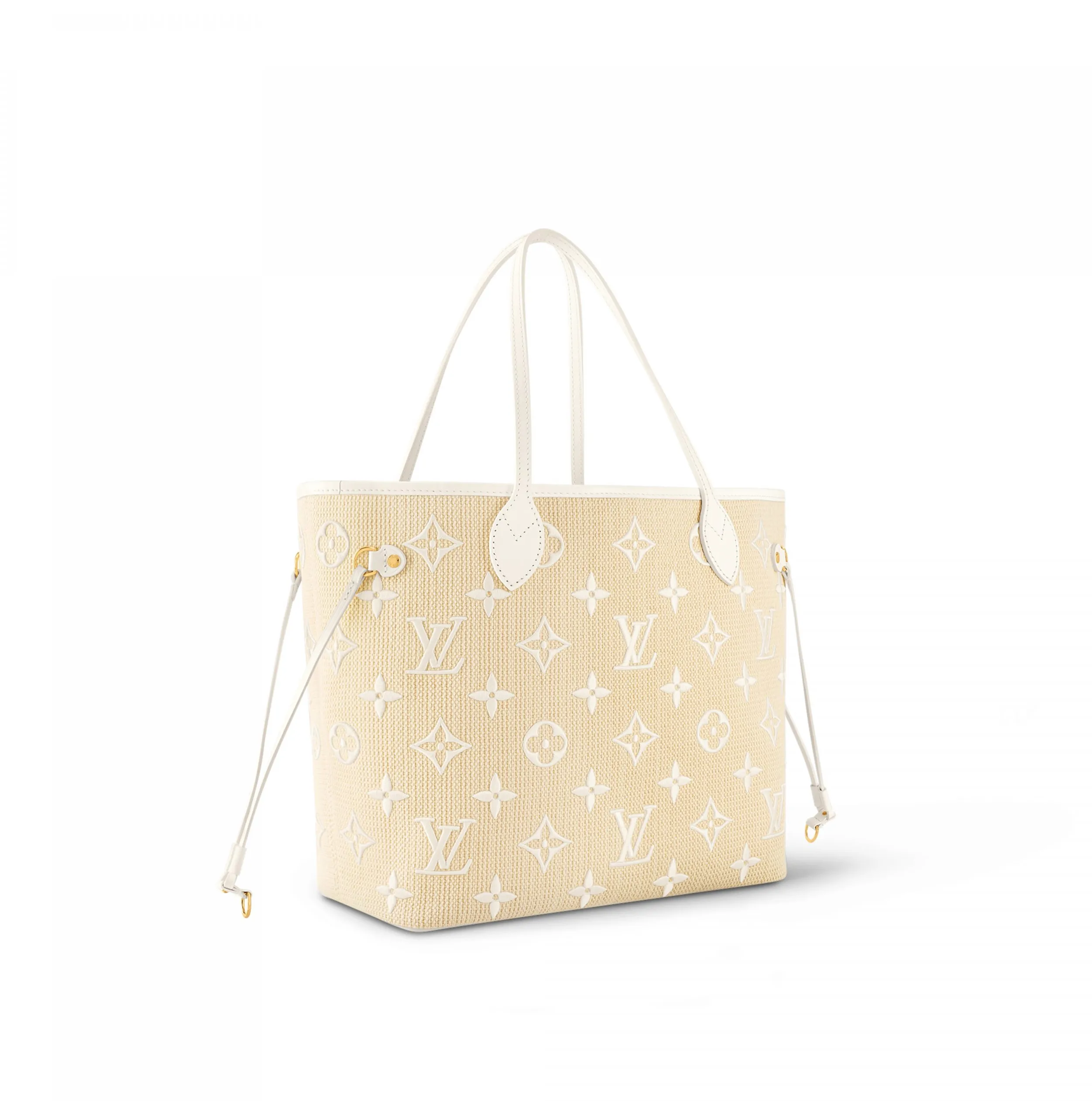 Replica bag Bagsaaa M22839 Neverfull MM Lotus Cotton White Beige