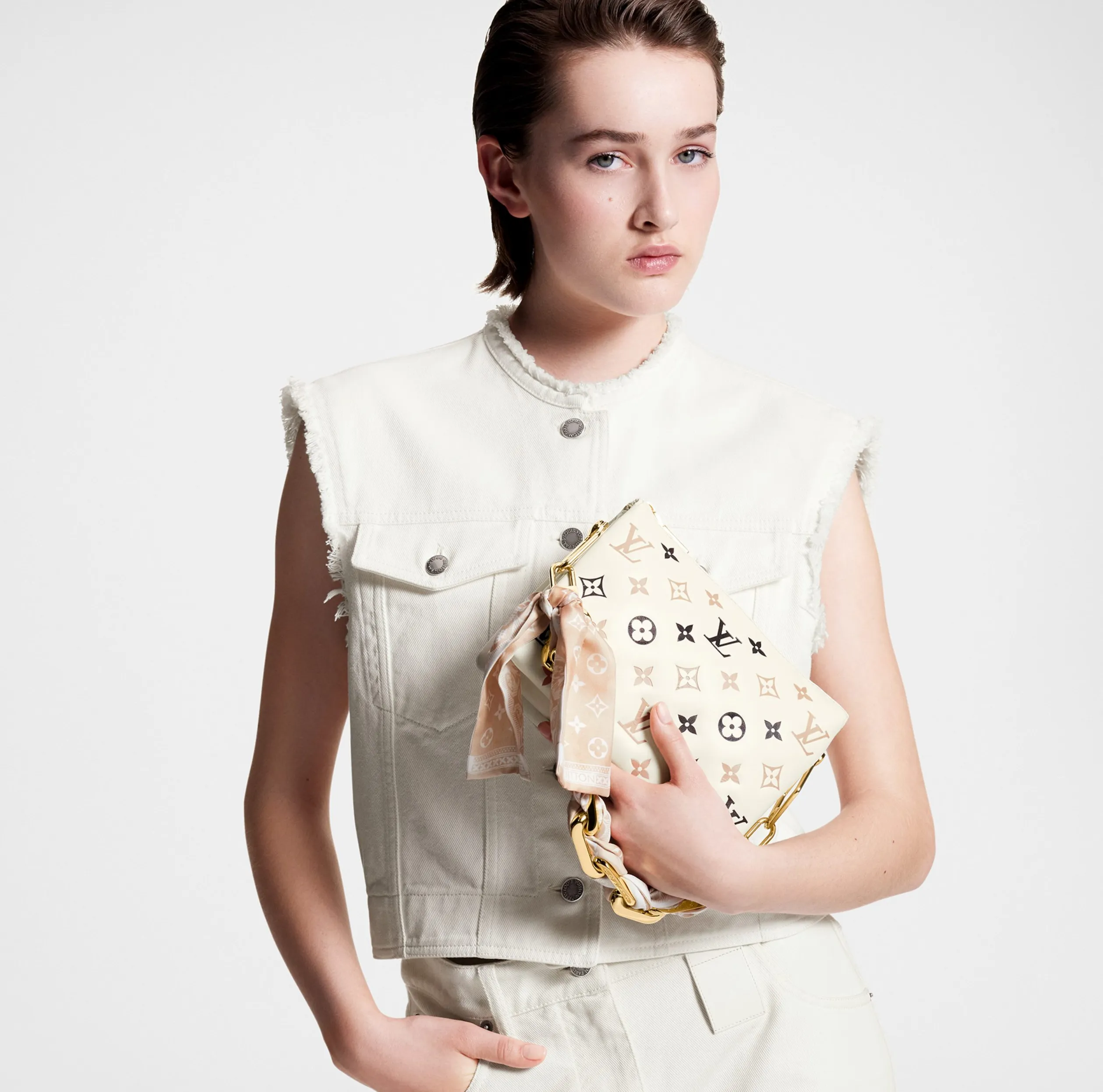 Replica rick owens shoes Bagsaaa M22954 Coussin BB Bag Beige