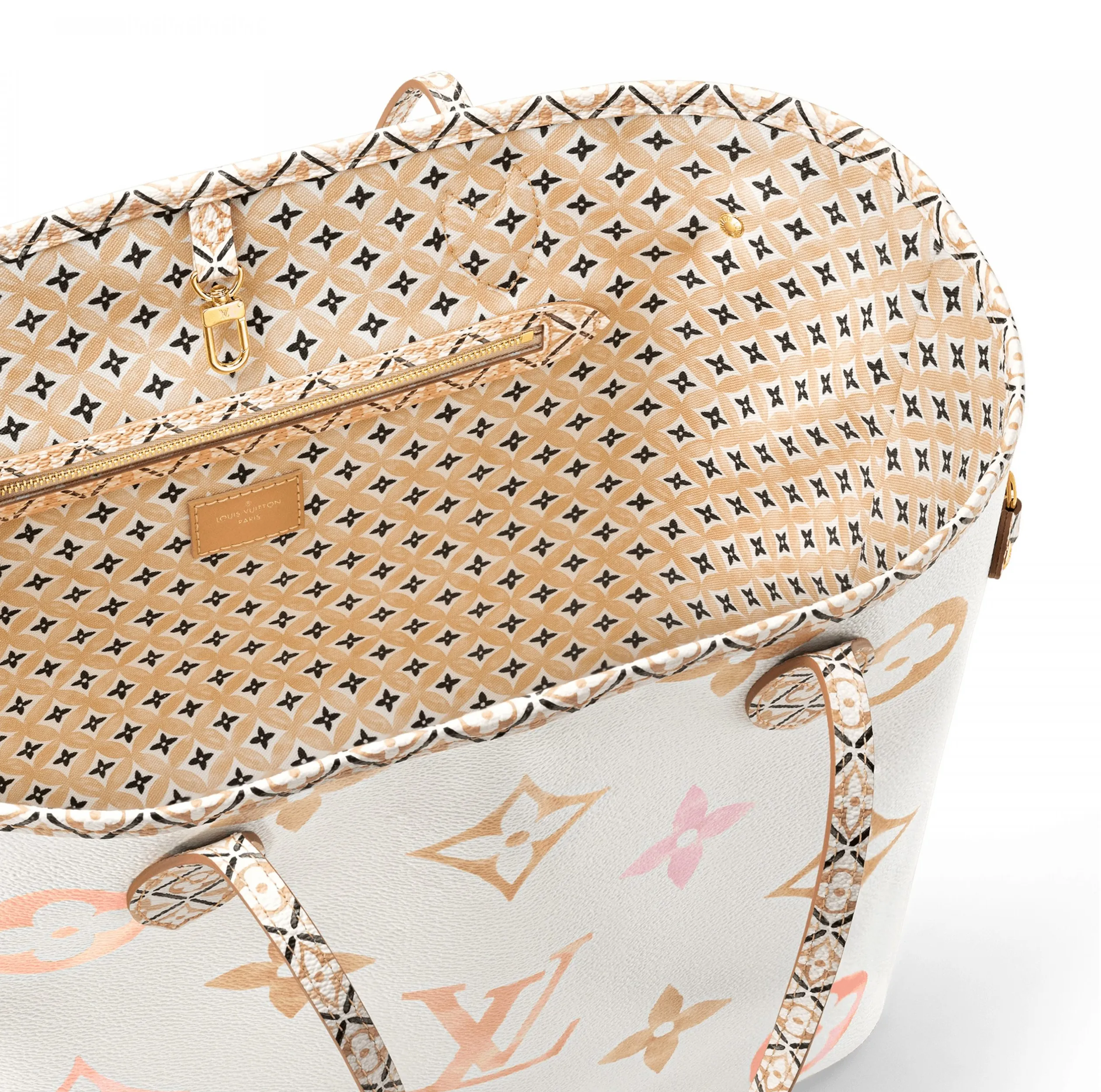 Outlet marketplace Bagsaaa M22978 Neverfull MM Beige Monogram