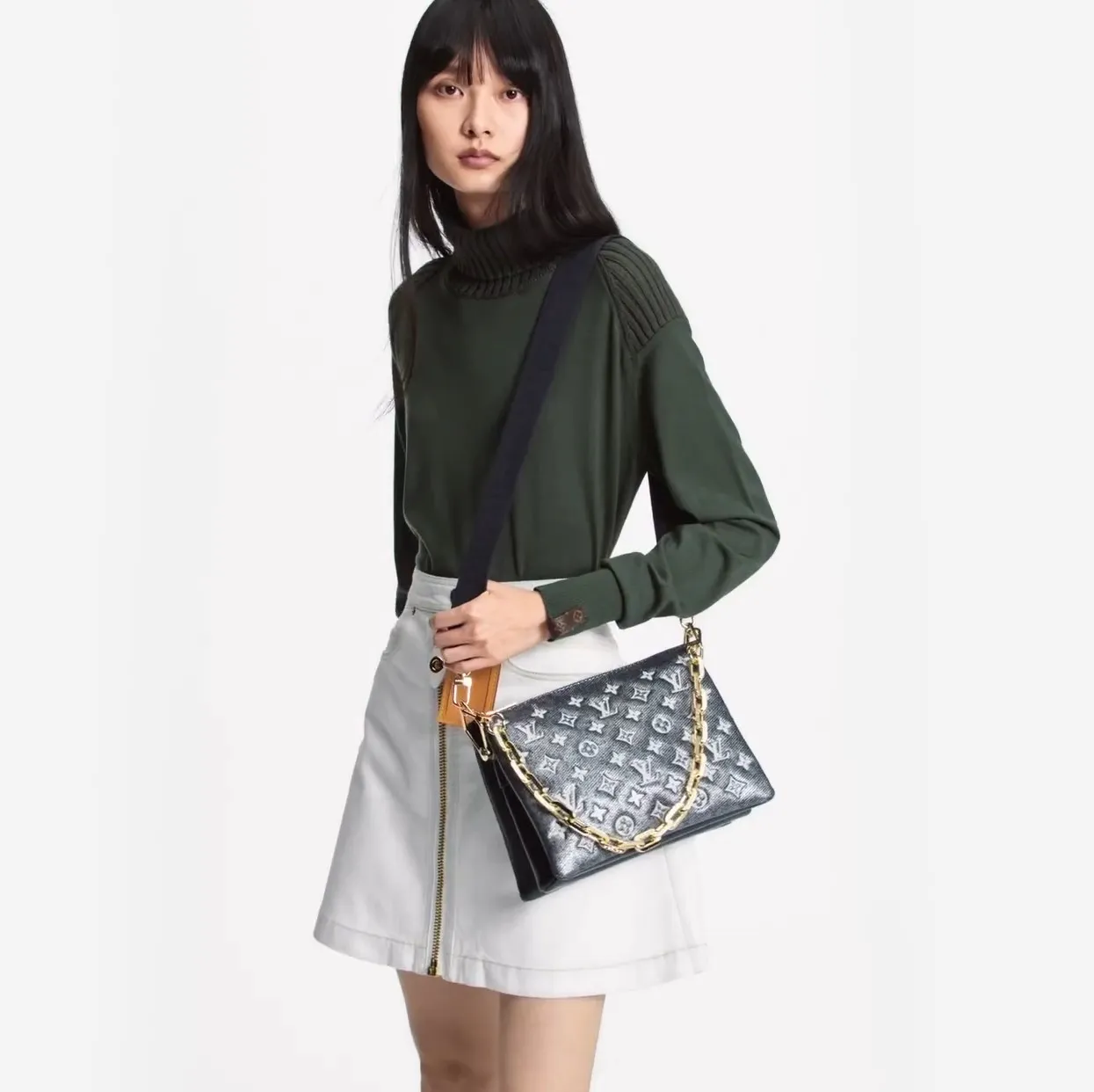 Replica bags Bagsaaa M23071 Coussin PM Blue