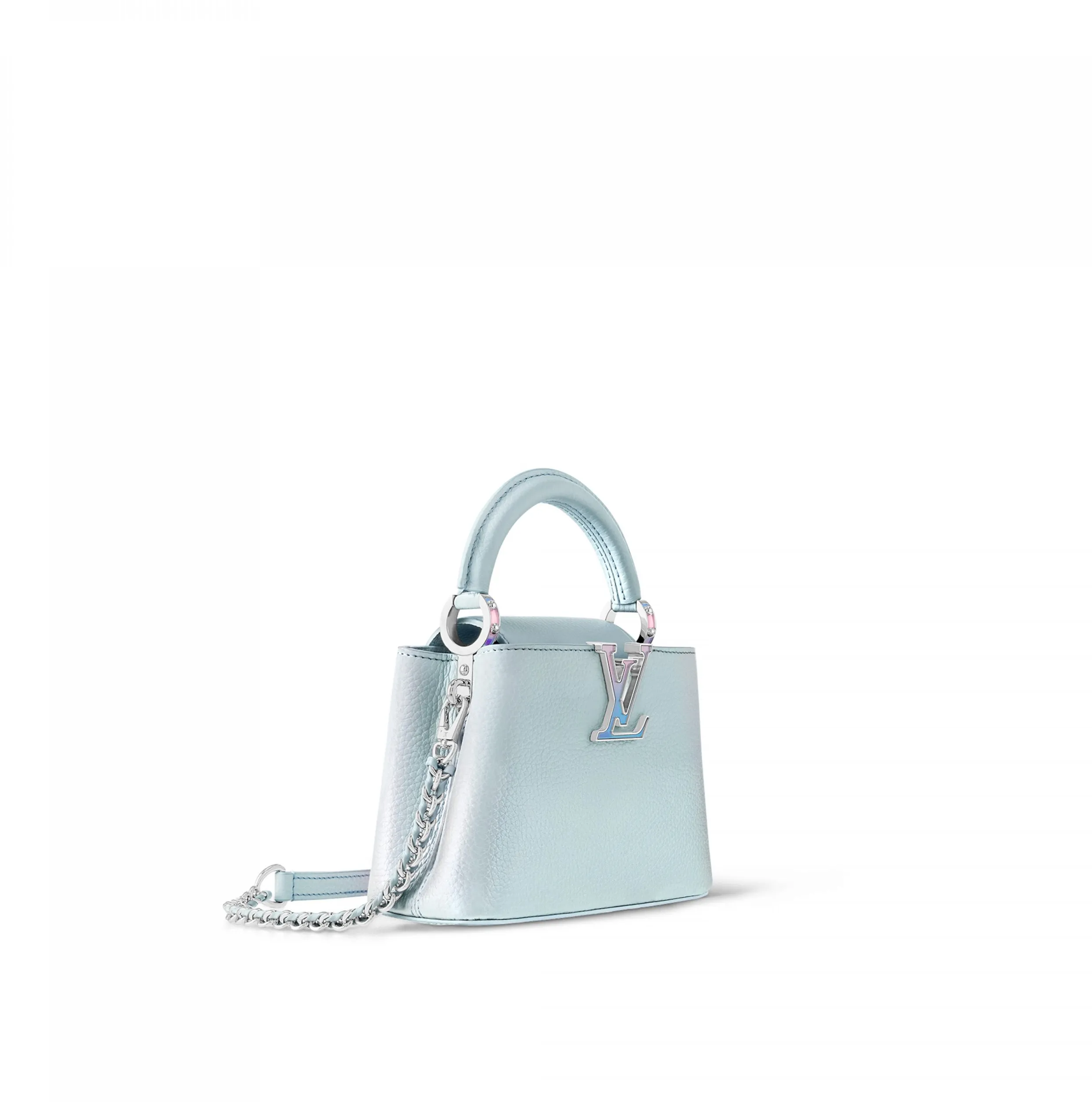 Ralph lauren clothing store Bagsaaa M23289 LV SKI Capucines Mini Blue Glacier