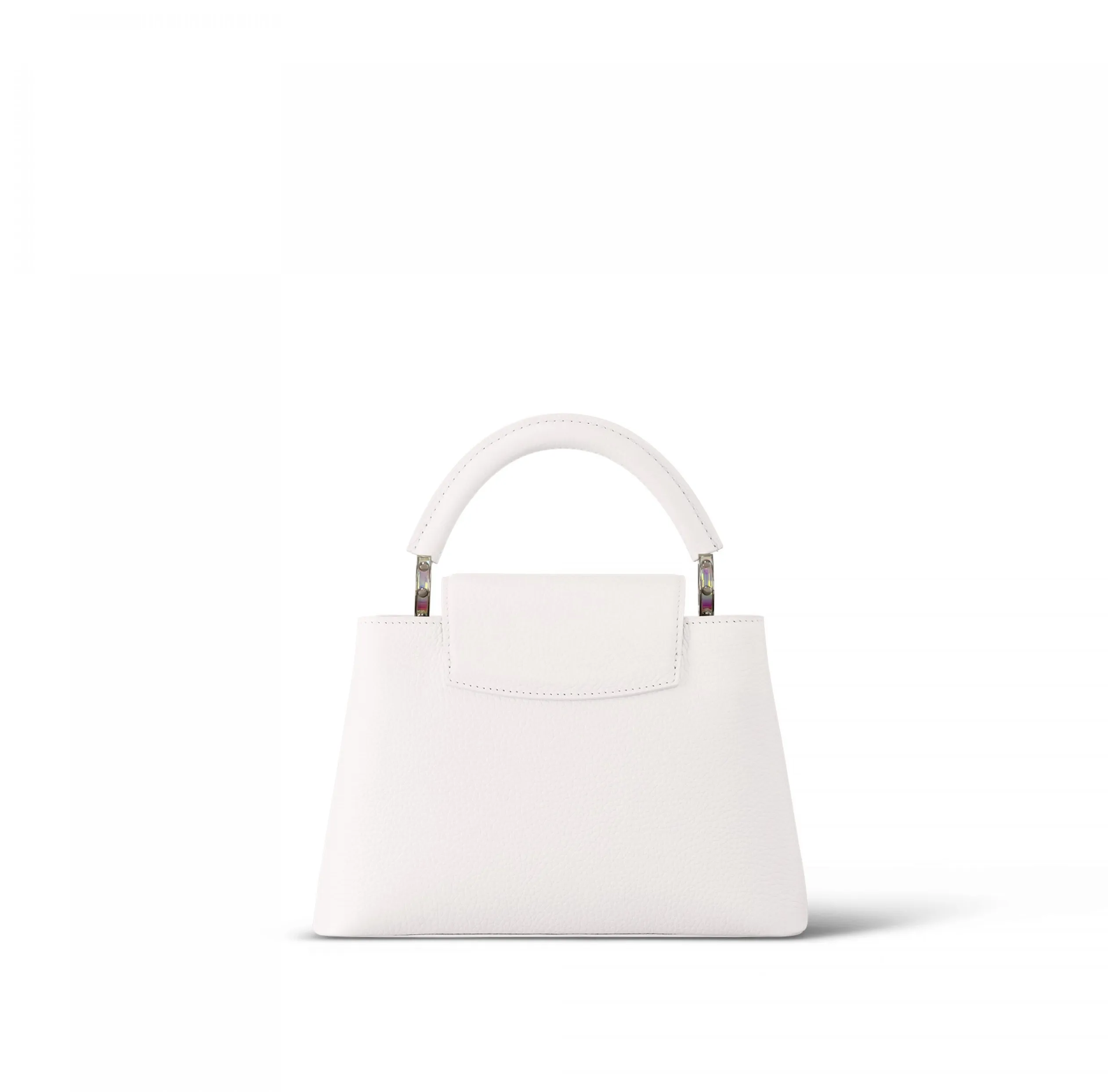 Replica ysl bags Bagsaaa M23307 LV SKI Capucines BB Snow White