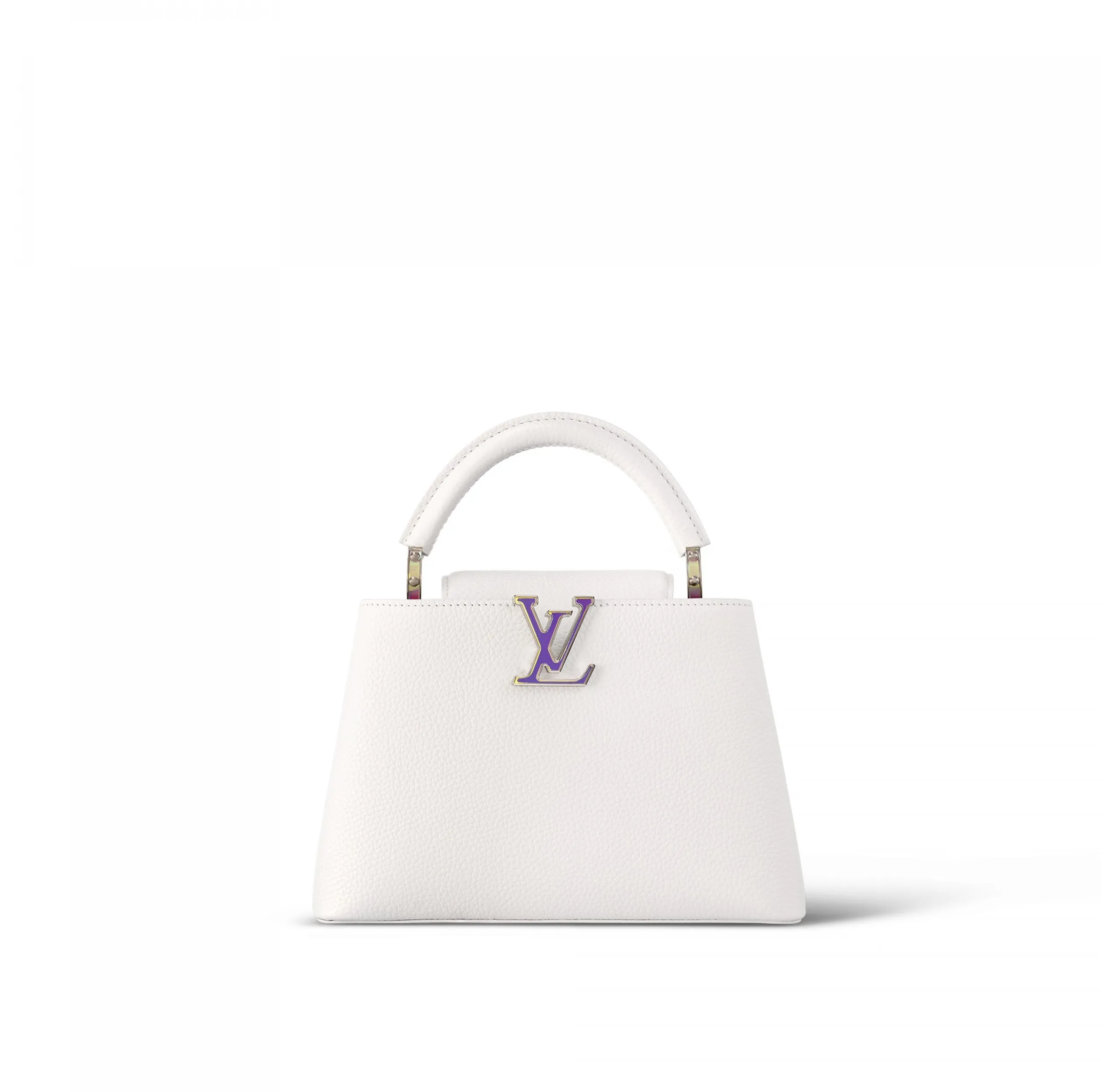Bagsaaa M23307 LV SKI Capucines BB Snow White