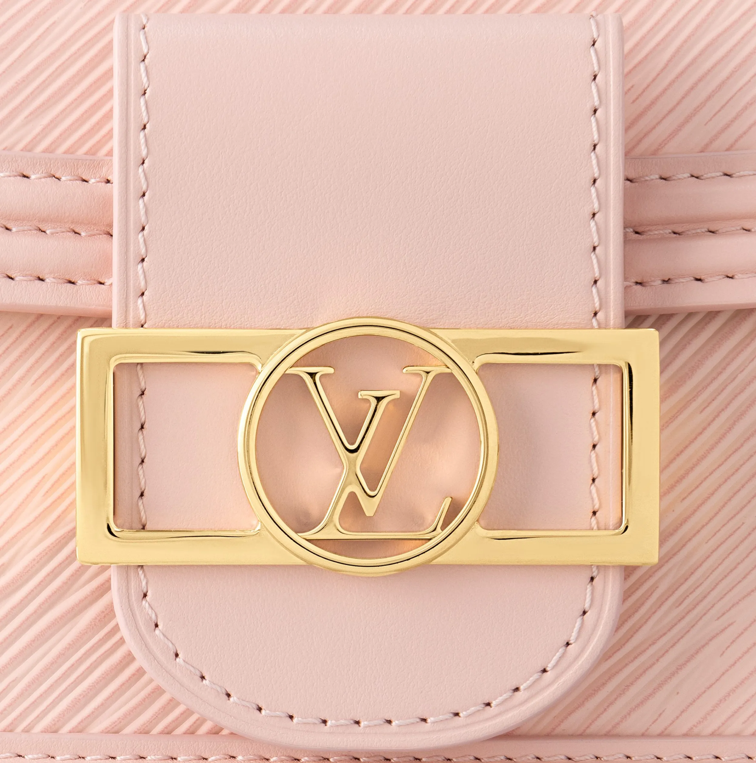 Mcqueen menswear Bagsaaa M23558 Mini Dauphine Rose Epi leather