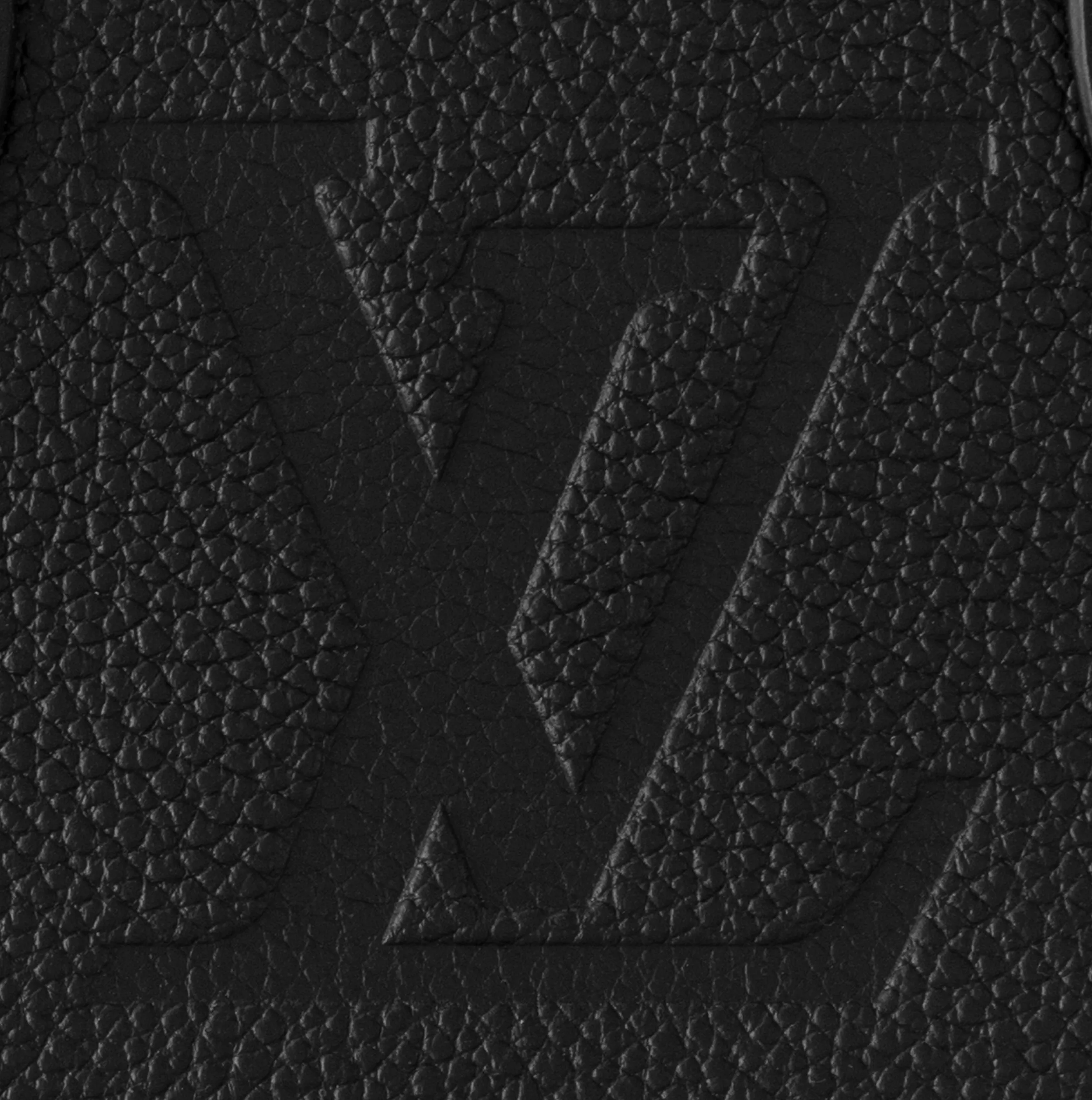 Lv shirt replica Bagsaaa M23640 OnTheGo East West Black Monogram Empreinte Leather