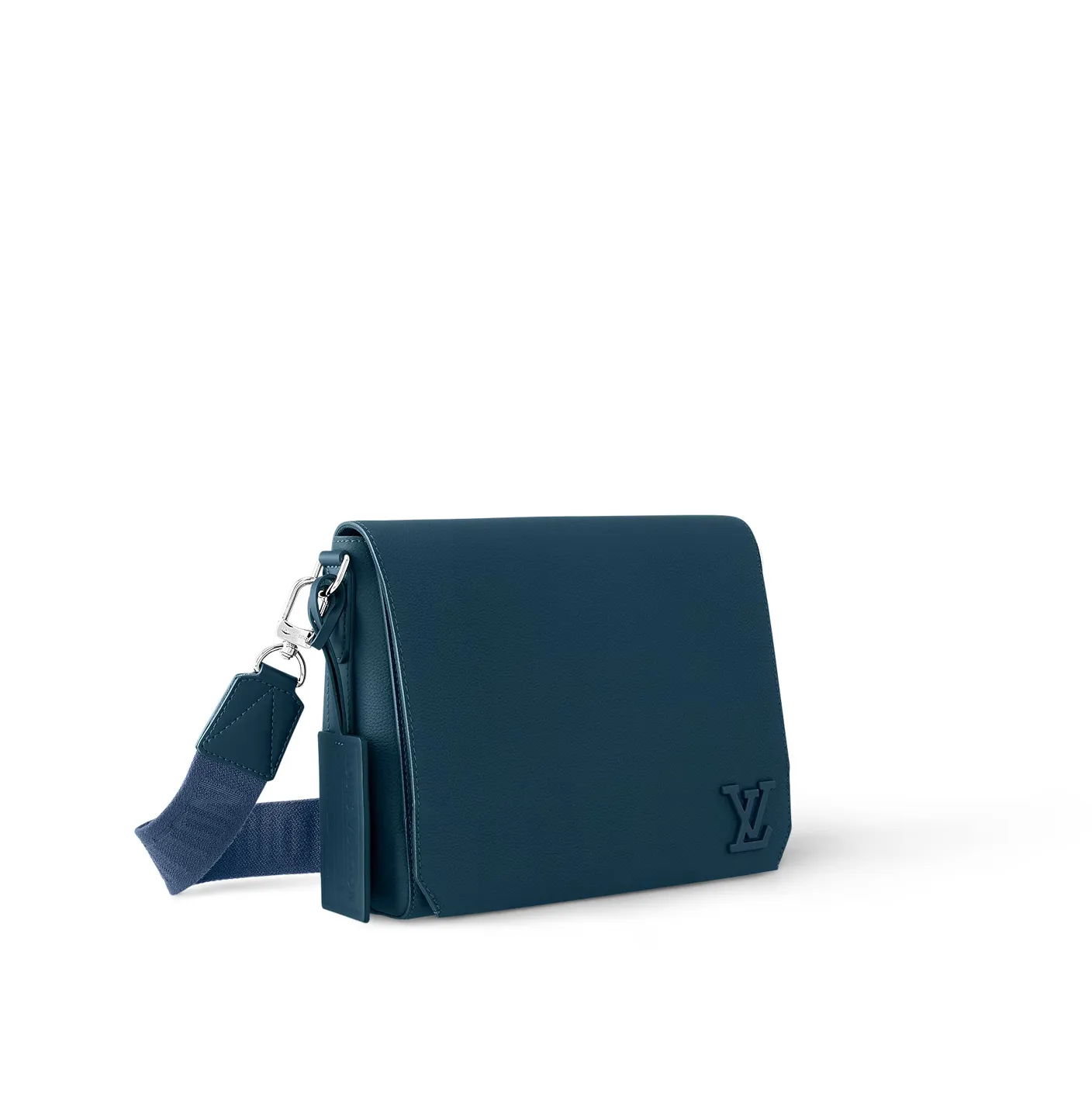 Shop shoulder bags Bagsaaa M23709 Takeoff Messenger Bleu Atlantique