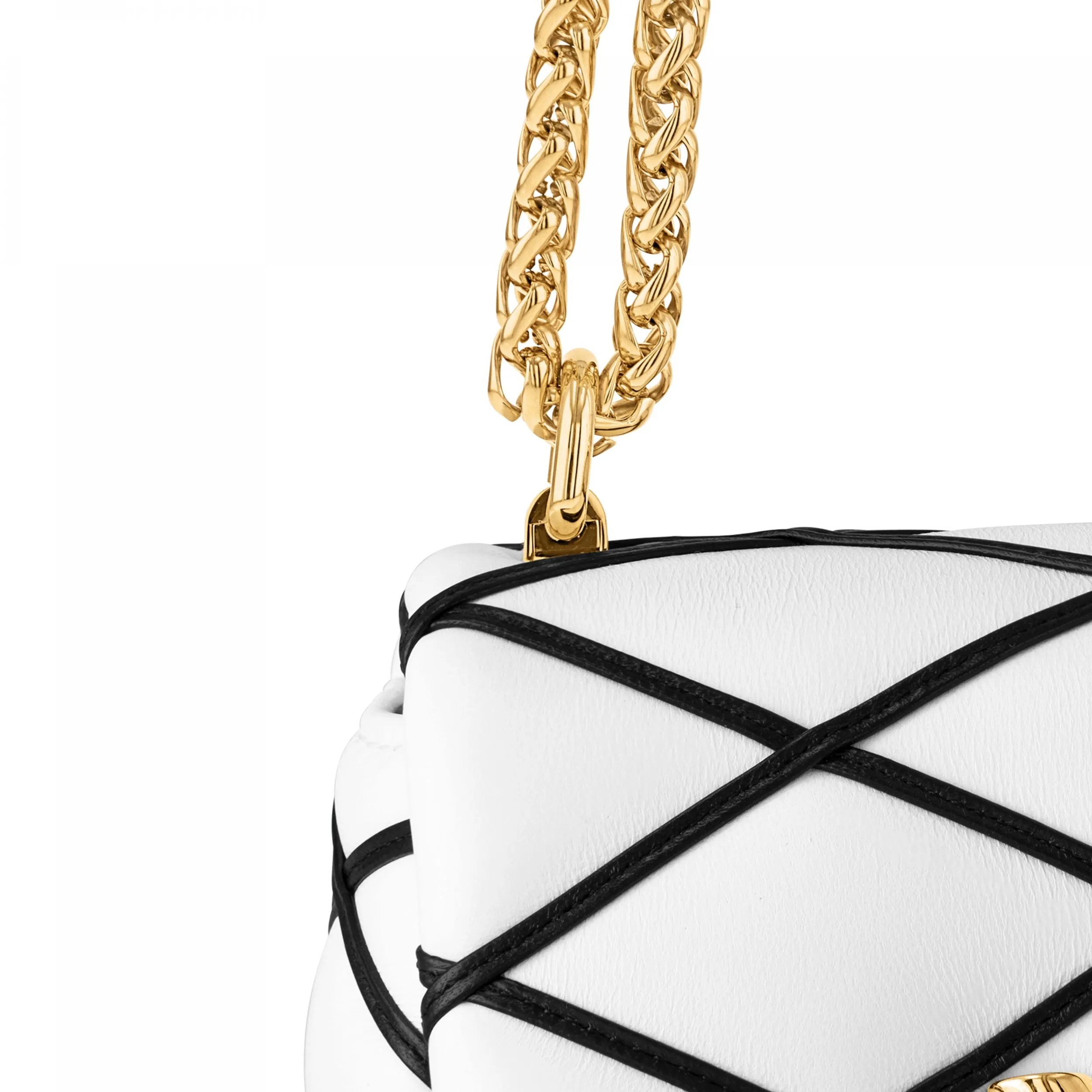 Dolce gabbana replica Bagsaaa M23762 Pico GO-14 Black White