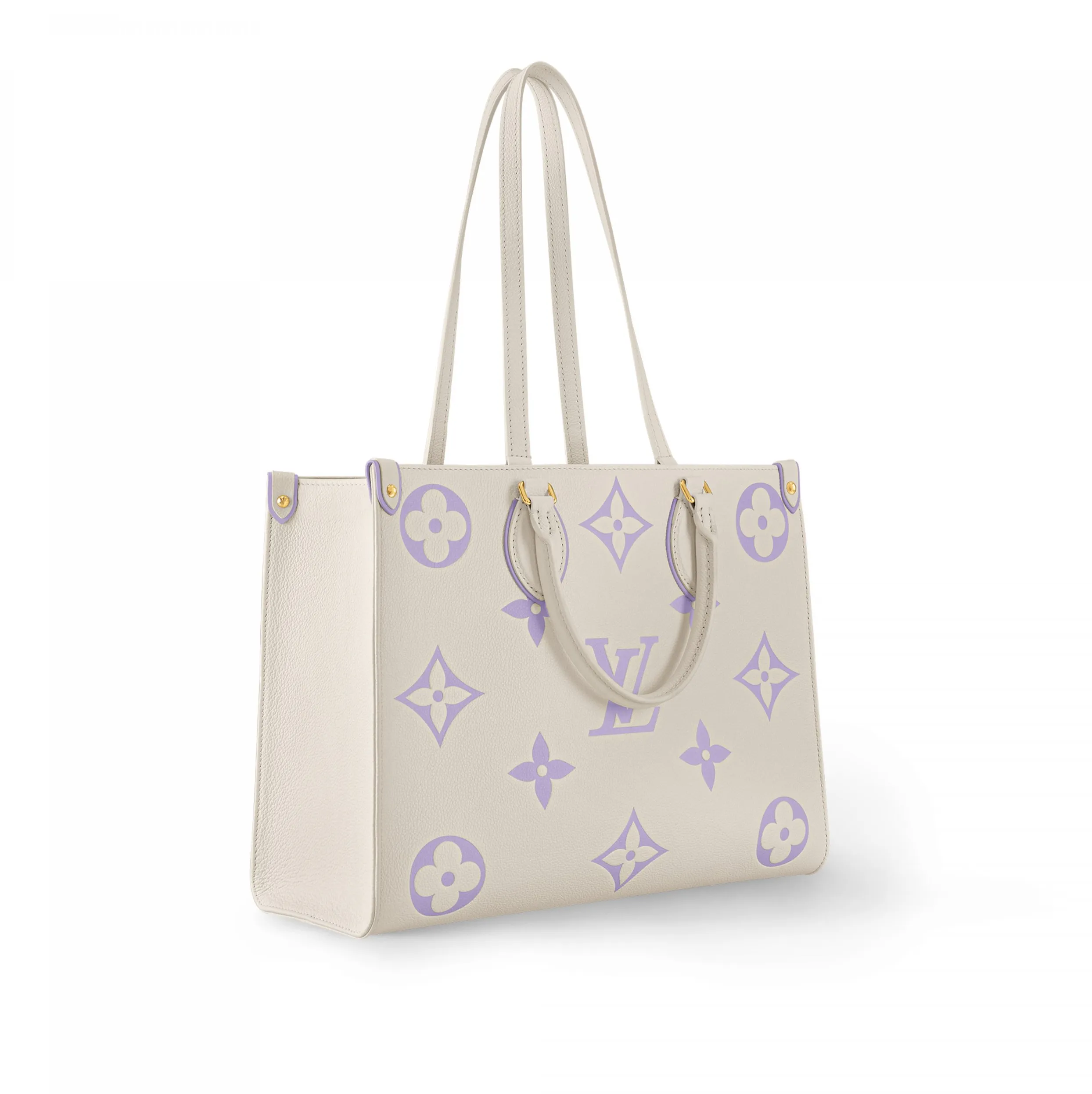 Louis vuitton locations Bagsaaa M23937 OnTheGo MM Latte Bubble Tea