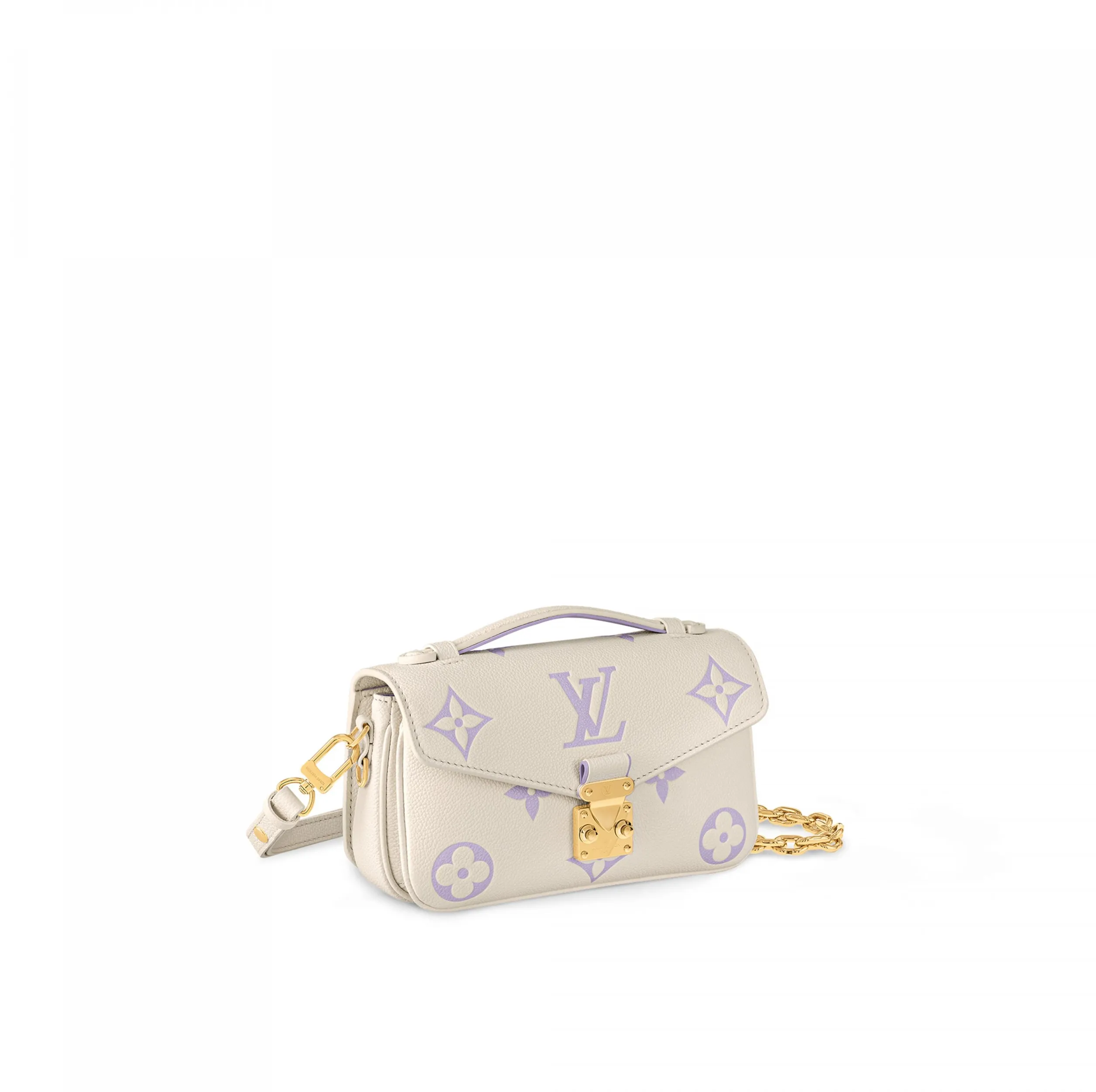 Jimmy choo shoes store Bagsaaa M23940 Pochette Métis East West Latte Bubble Tea