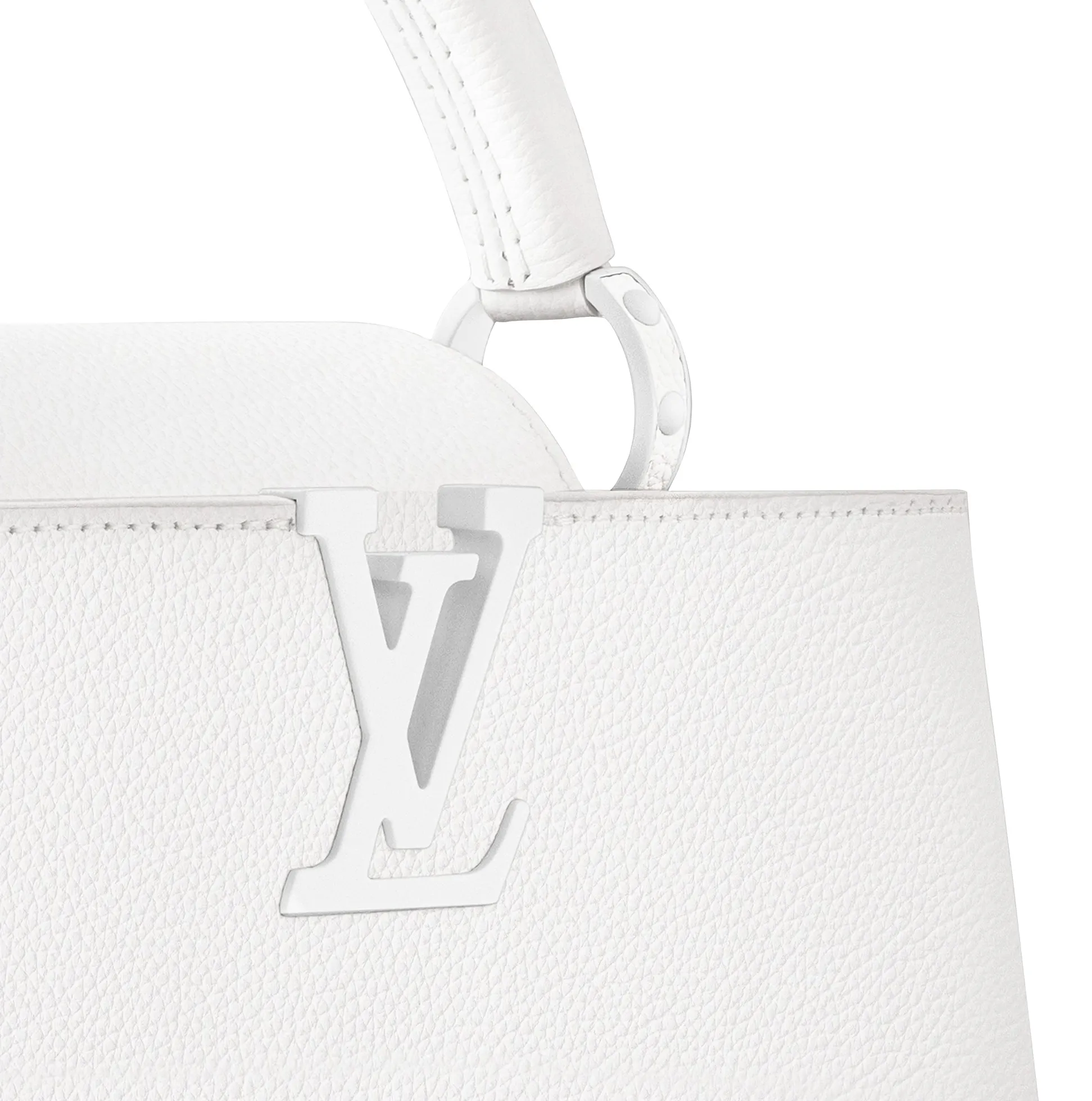 Replica bags Bagsaaa M23948 Capucines East-West MM Optic White
