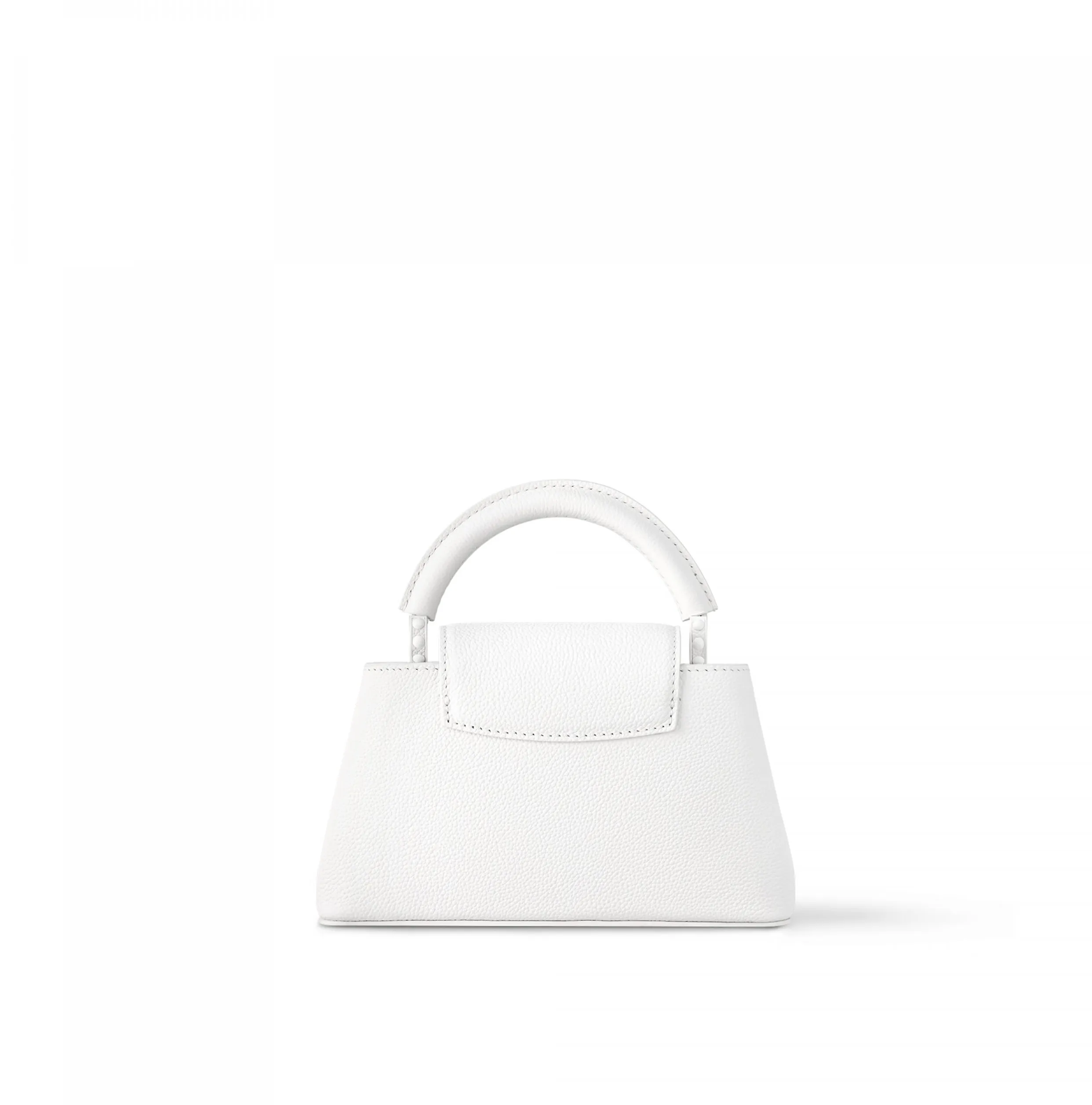 Top lv Bagsaaa M23956 Capucines East-West Mini Optic White