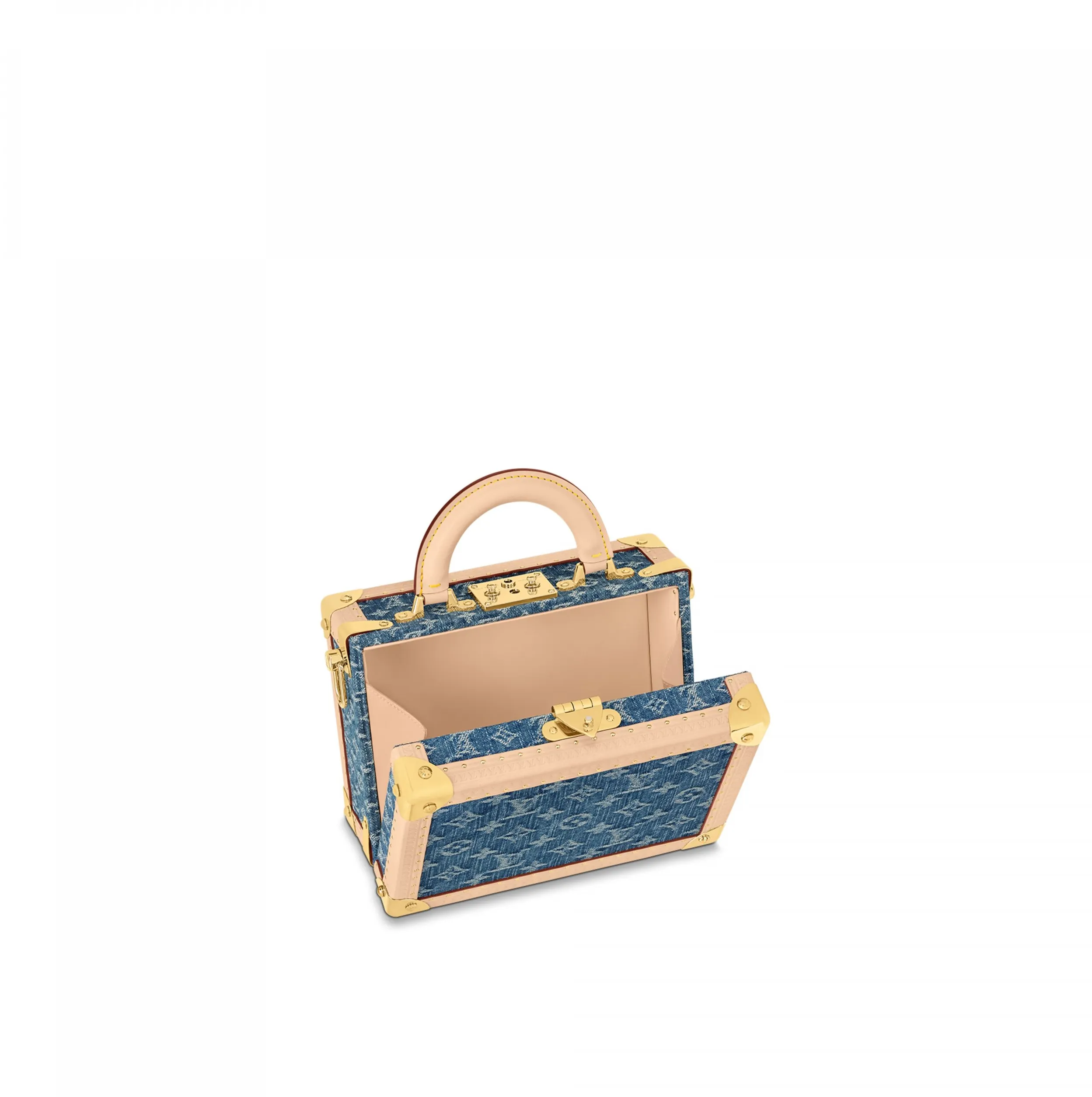 High quality replica bags Bagsaaa M24161 Petite Valise Denim Blue
