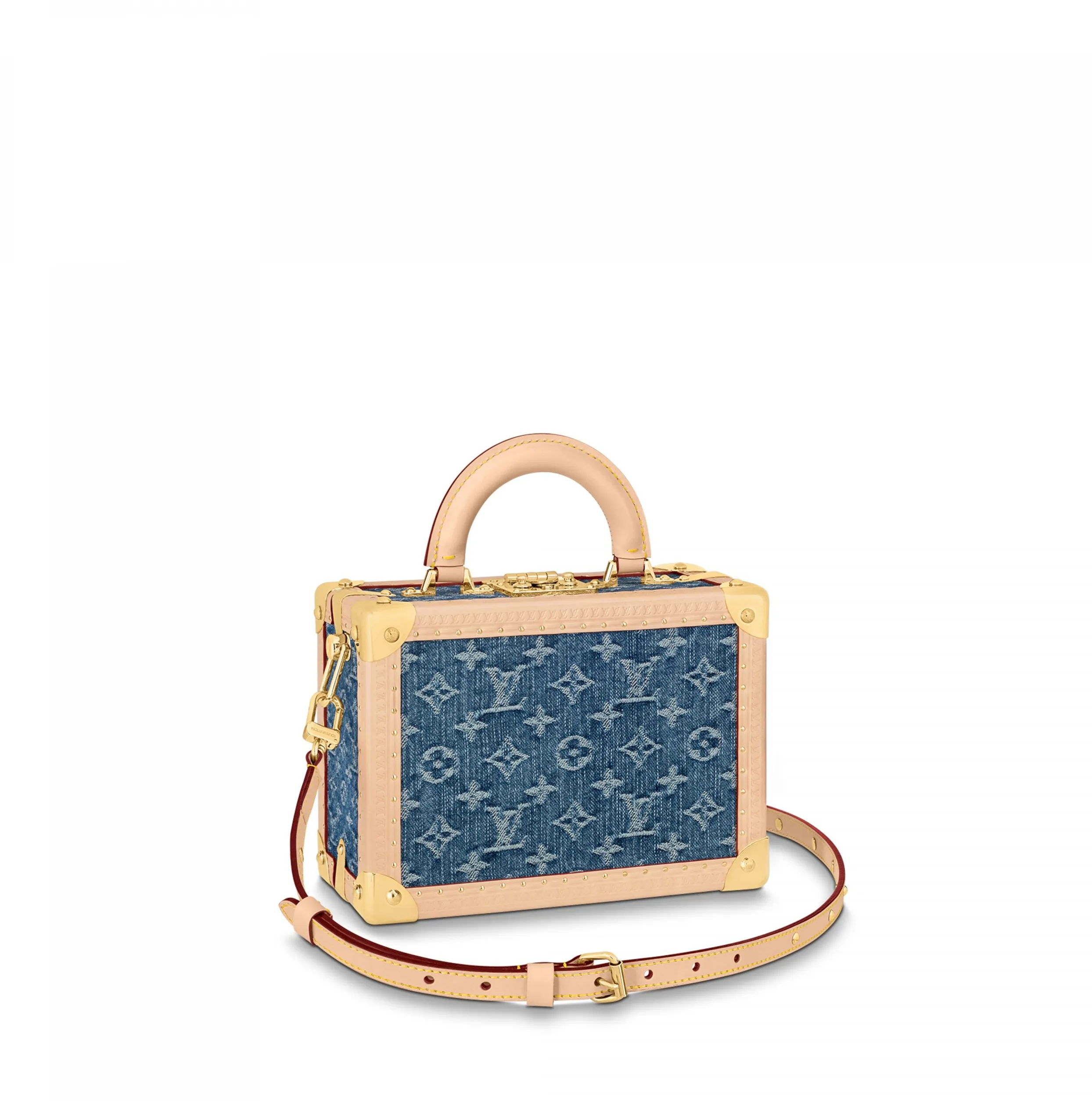 Bagsaaa M24161 Petite Valise Denim Blue