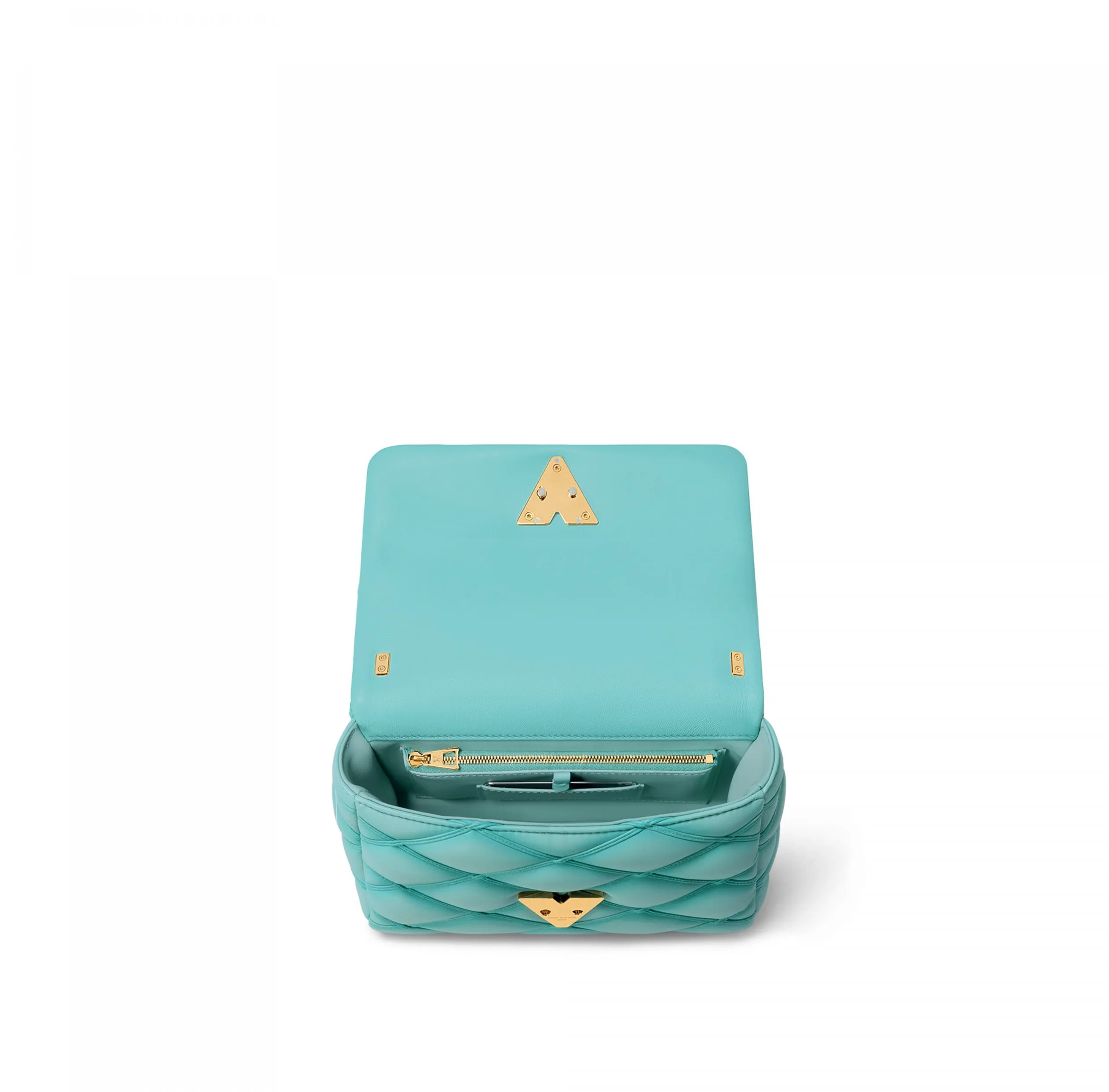 Original chanel store Bagsaaa M24185 GO-14 MM Lagoon Turquoise