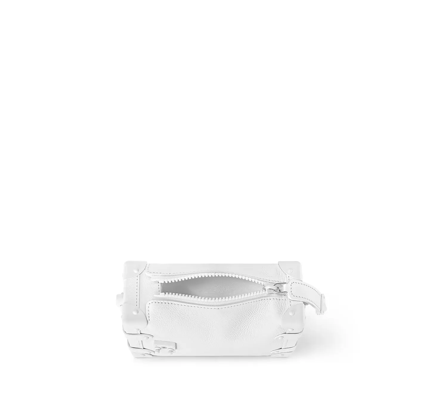 Lv shirt replica Bagsaaa M24304 Side Trunk PM Optical White