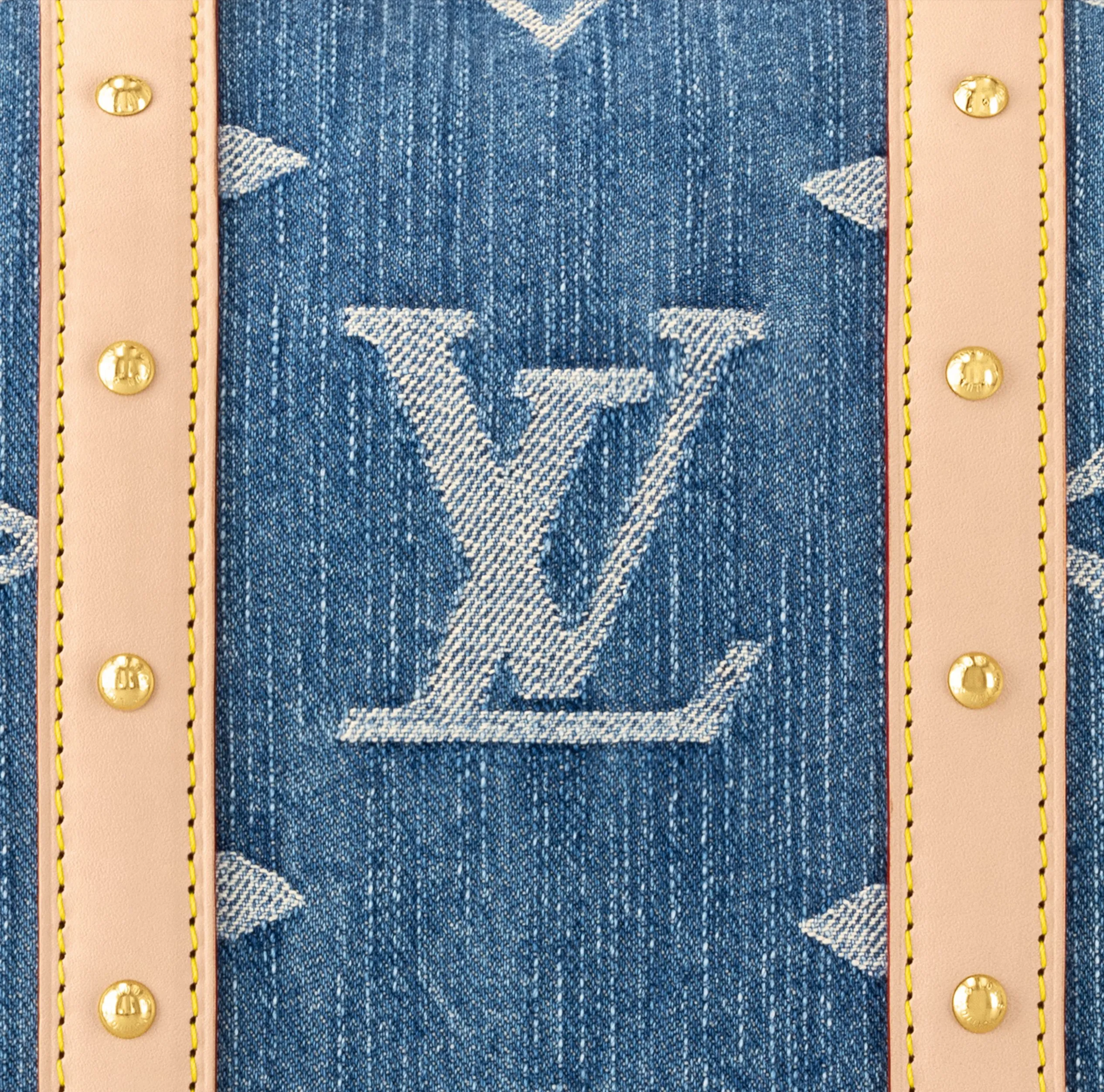 Lv shirt replica Bagsaaa M24315 Keepall Bandoulière 45 Denim Blue