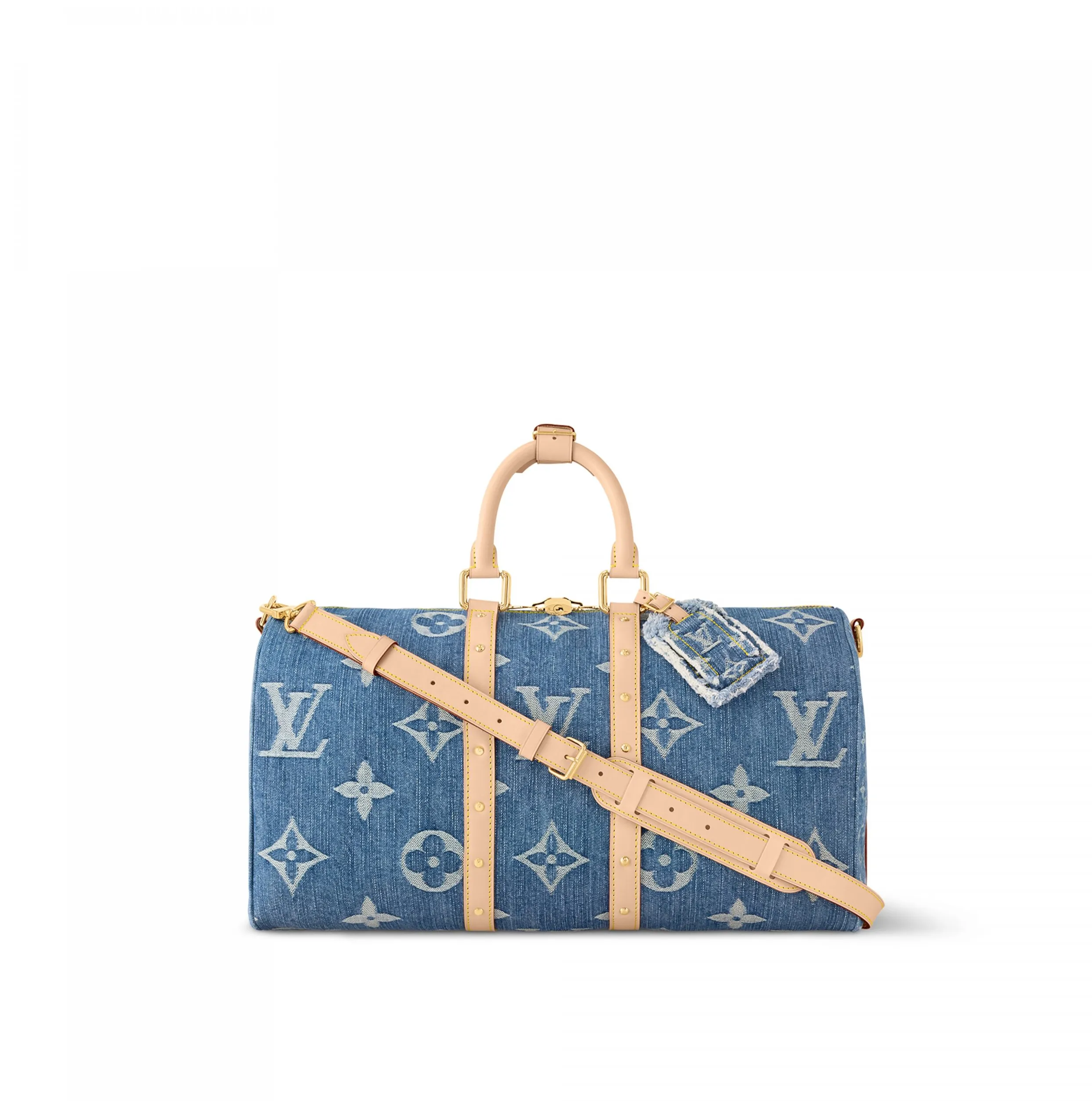 Bagsaaa M24315 Keepall Bandoulière 45 Denim Blue