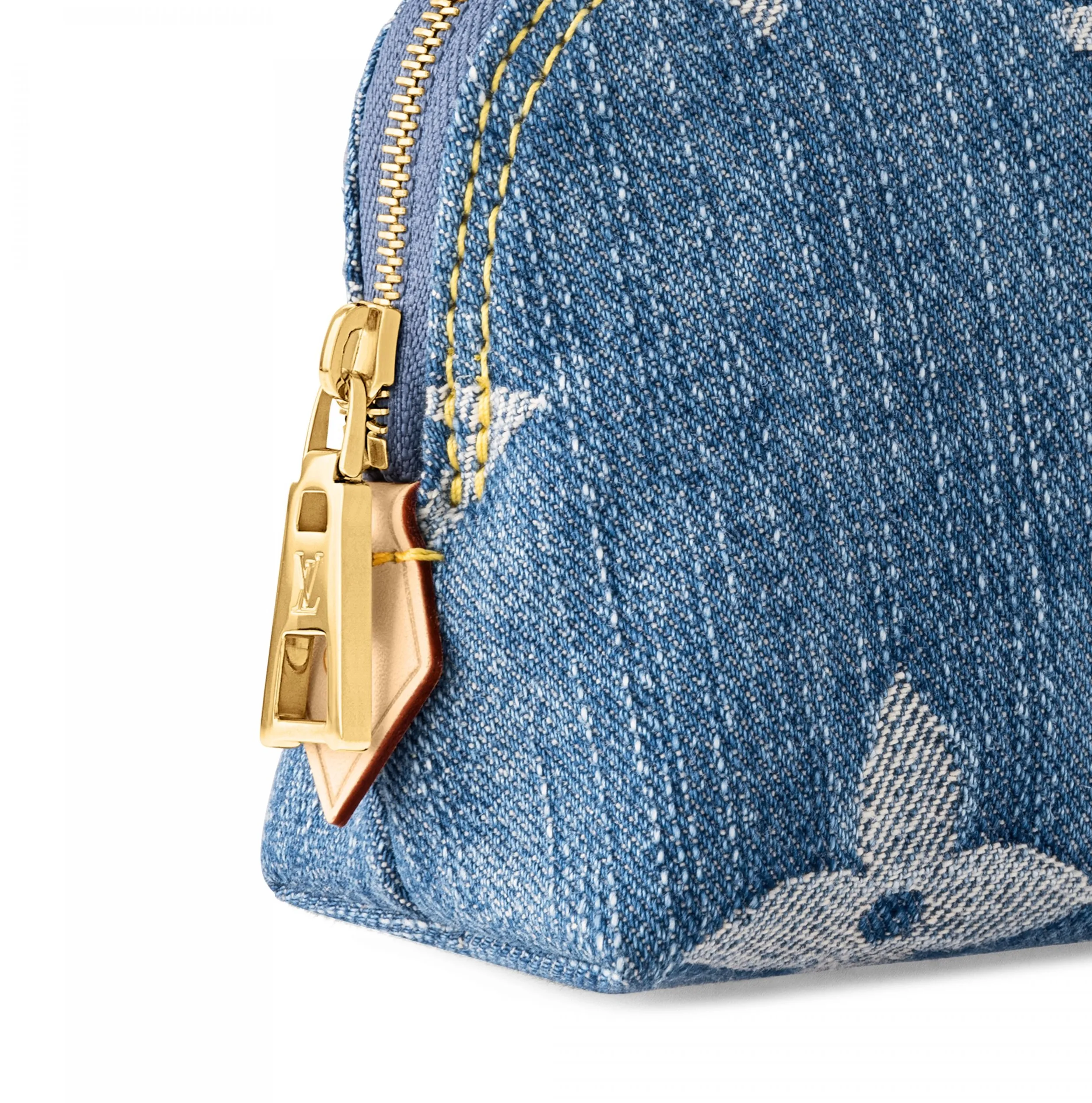 Replica chloe bag Bagsaaa M24316 Pochette Cosmétique PM Denim Blue