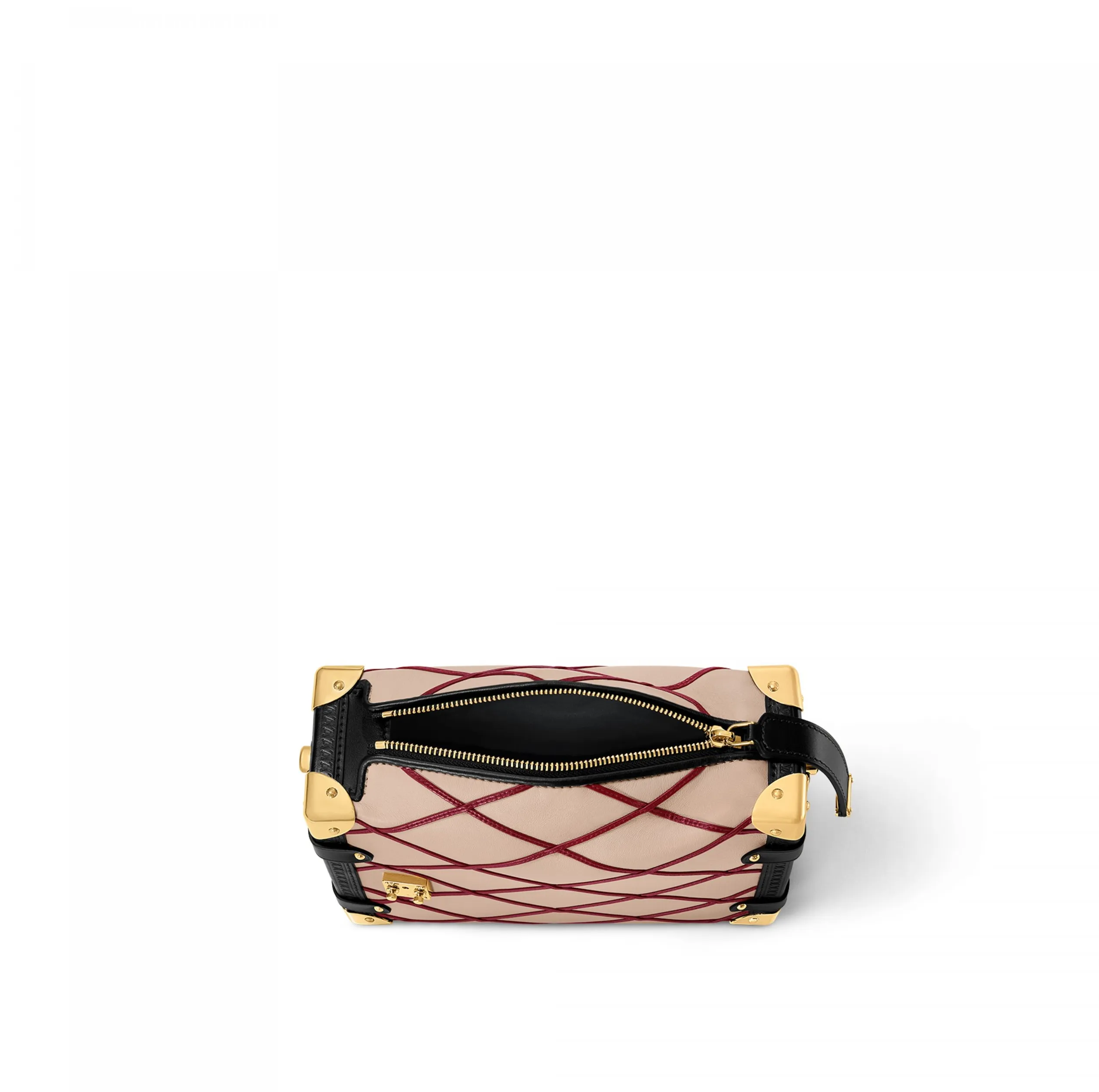 Replica shoes Bagsaaa M24403 Side Trunk MM Malletage Beige Red