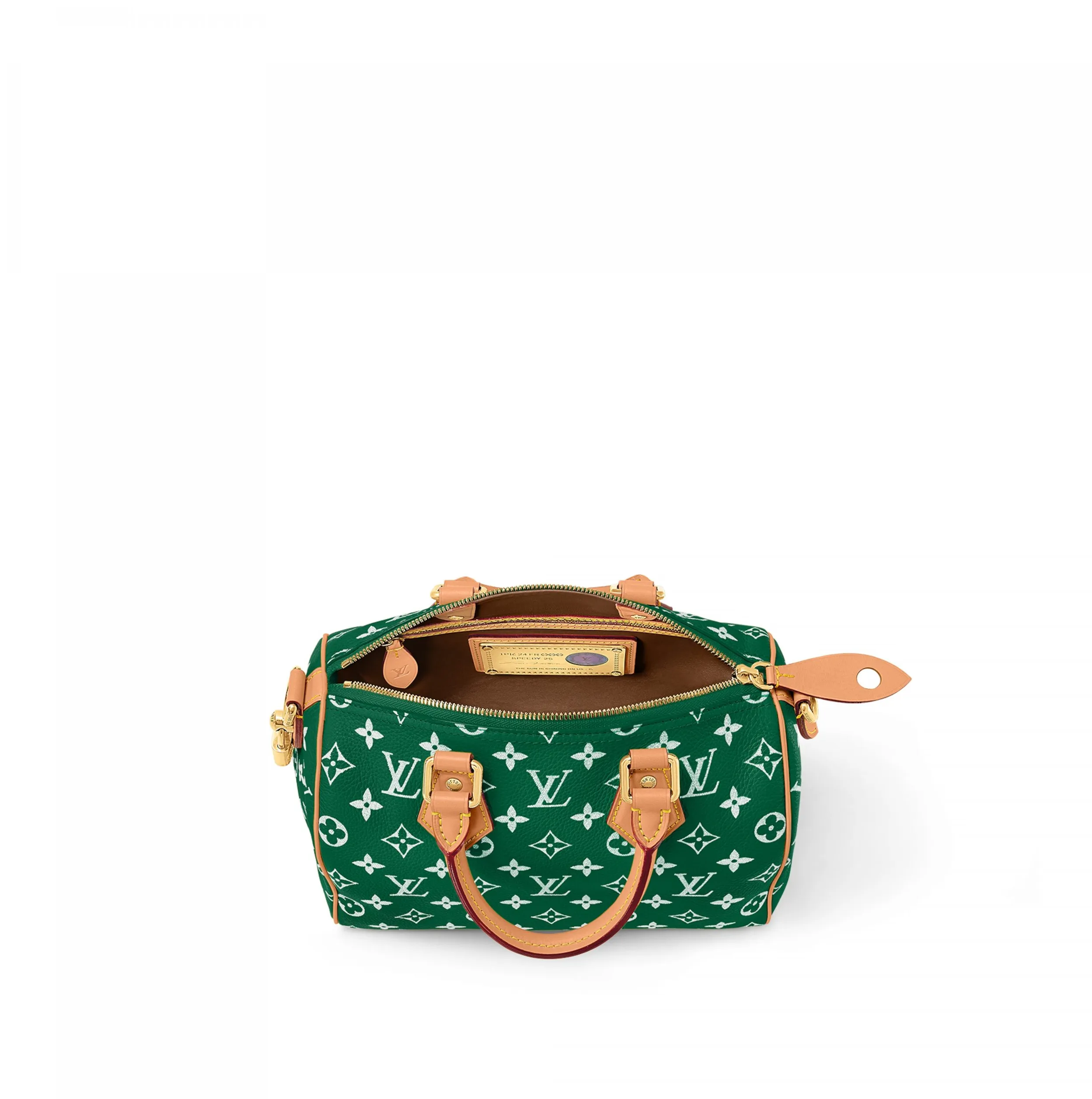 High quality replica bags Bagsaaa M24423 Speedy P9 Bandoulière 25 Green