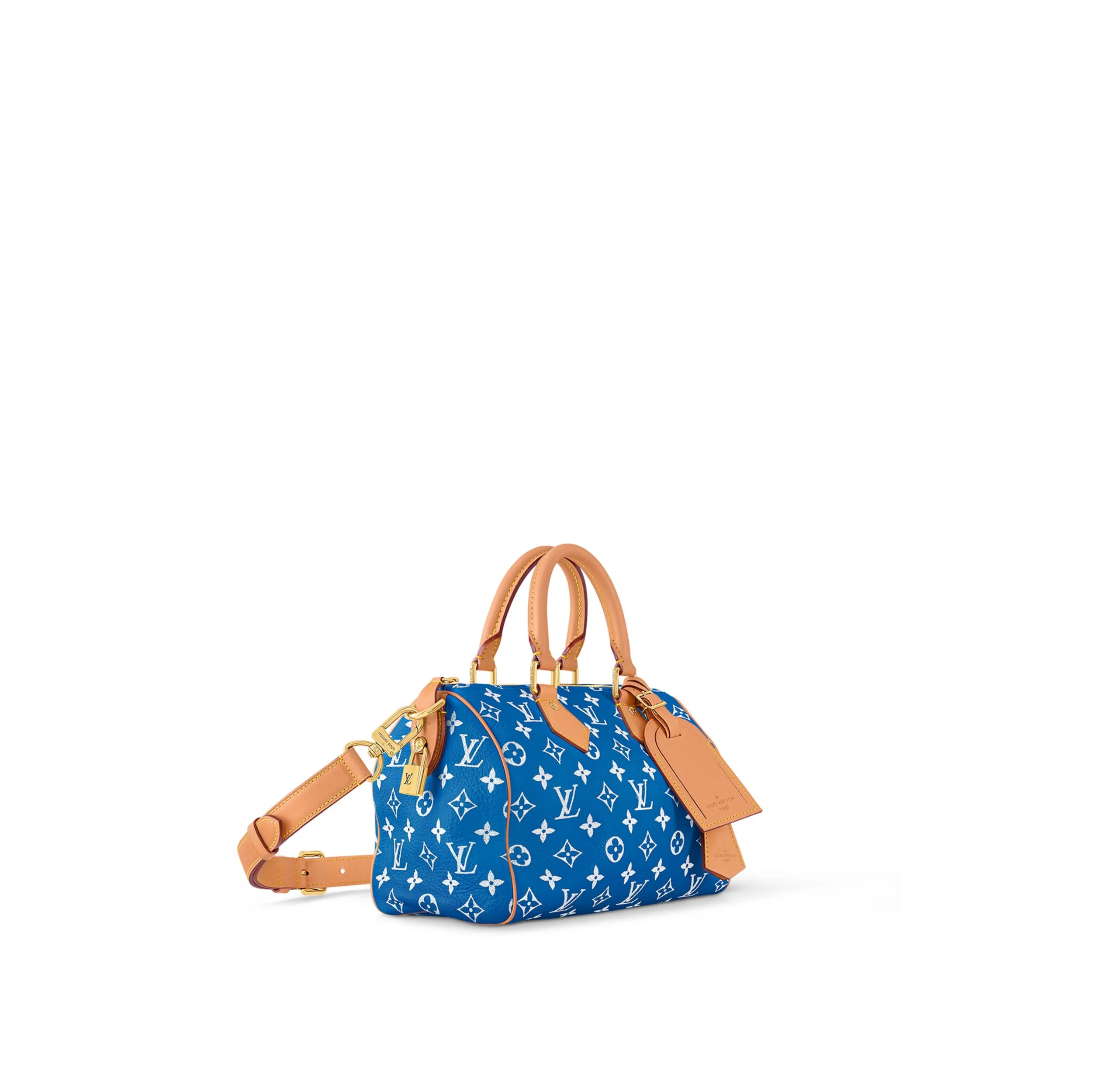 Store shopping Bagsaaa M24424 Speedy P9 Bandoulière 25 Blue